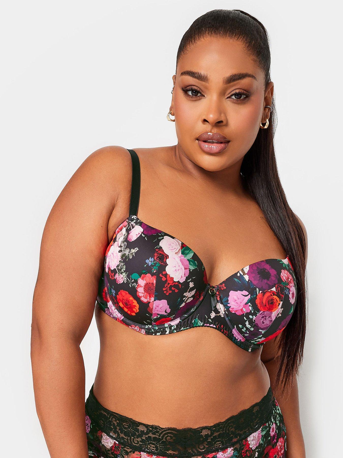 yours-2pk-floral-padded-t-shirt-bra-purpleback