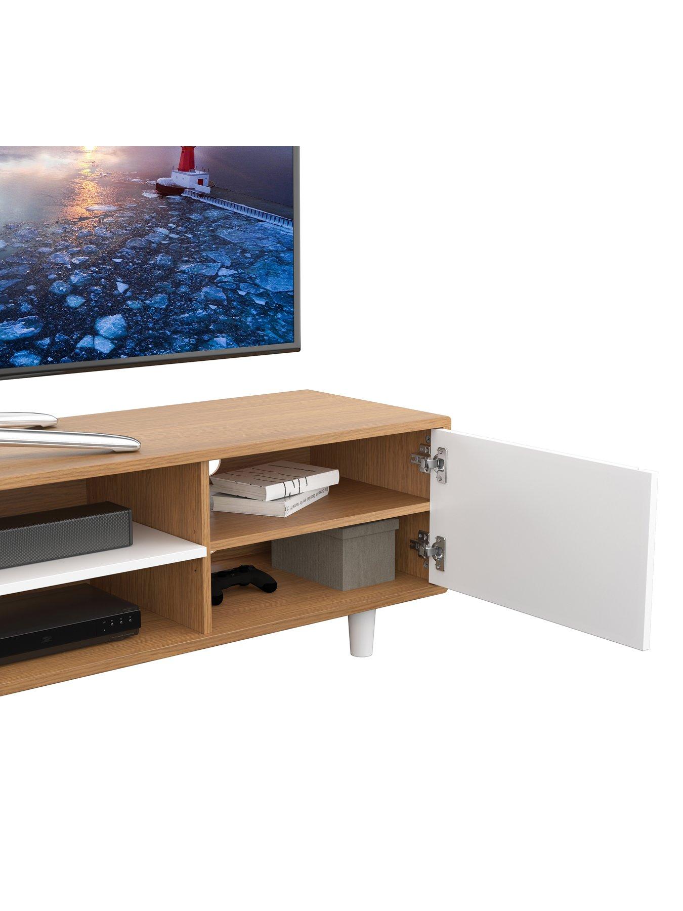 avf-harbour-2m-tv-stand-up-to-95-light-wood-and-whiteoutfit