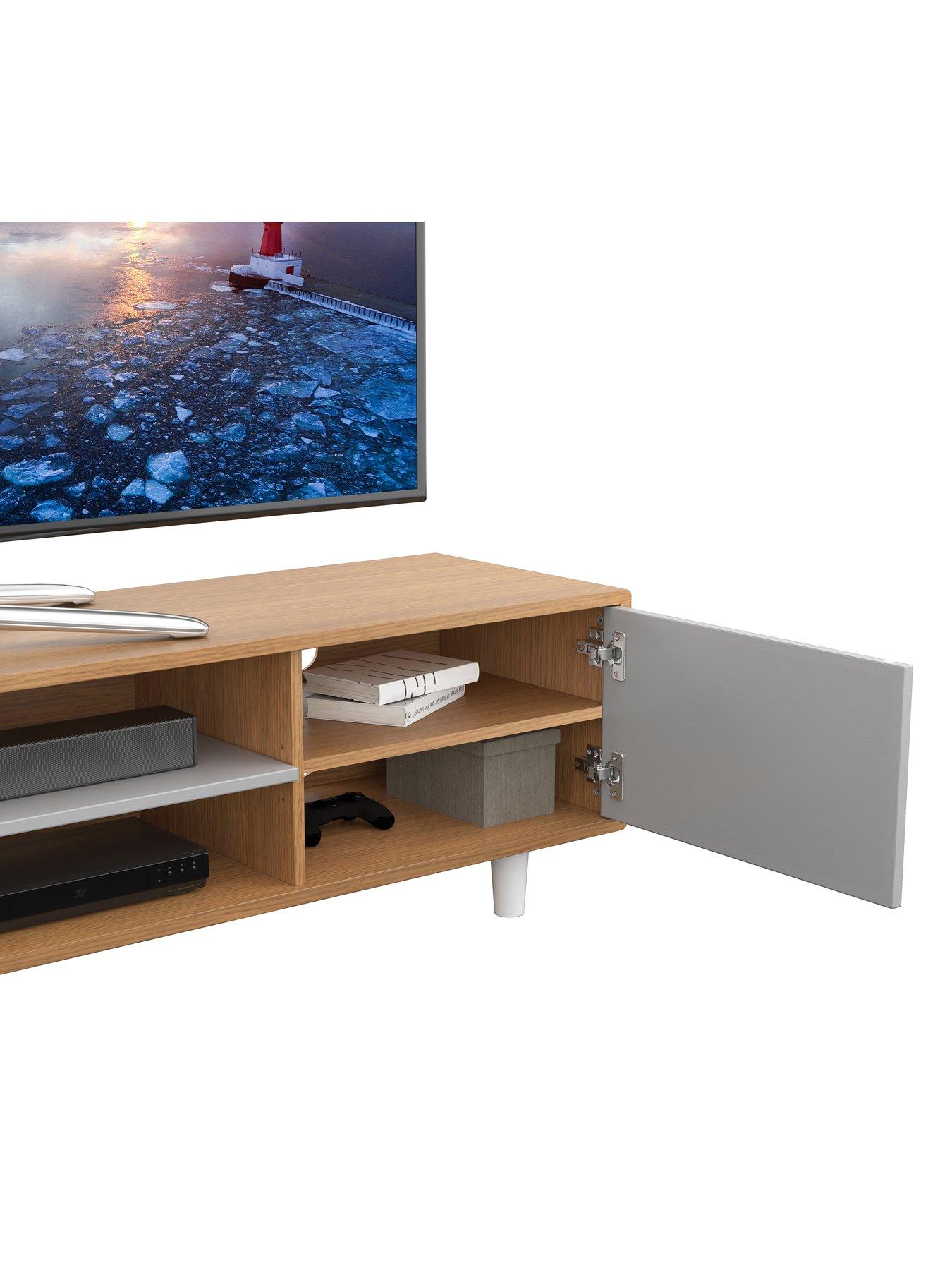 avf-harbour-2m-tv-stand-up-to-95-light-wood-and-greyoutfit