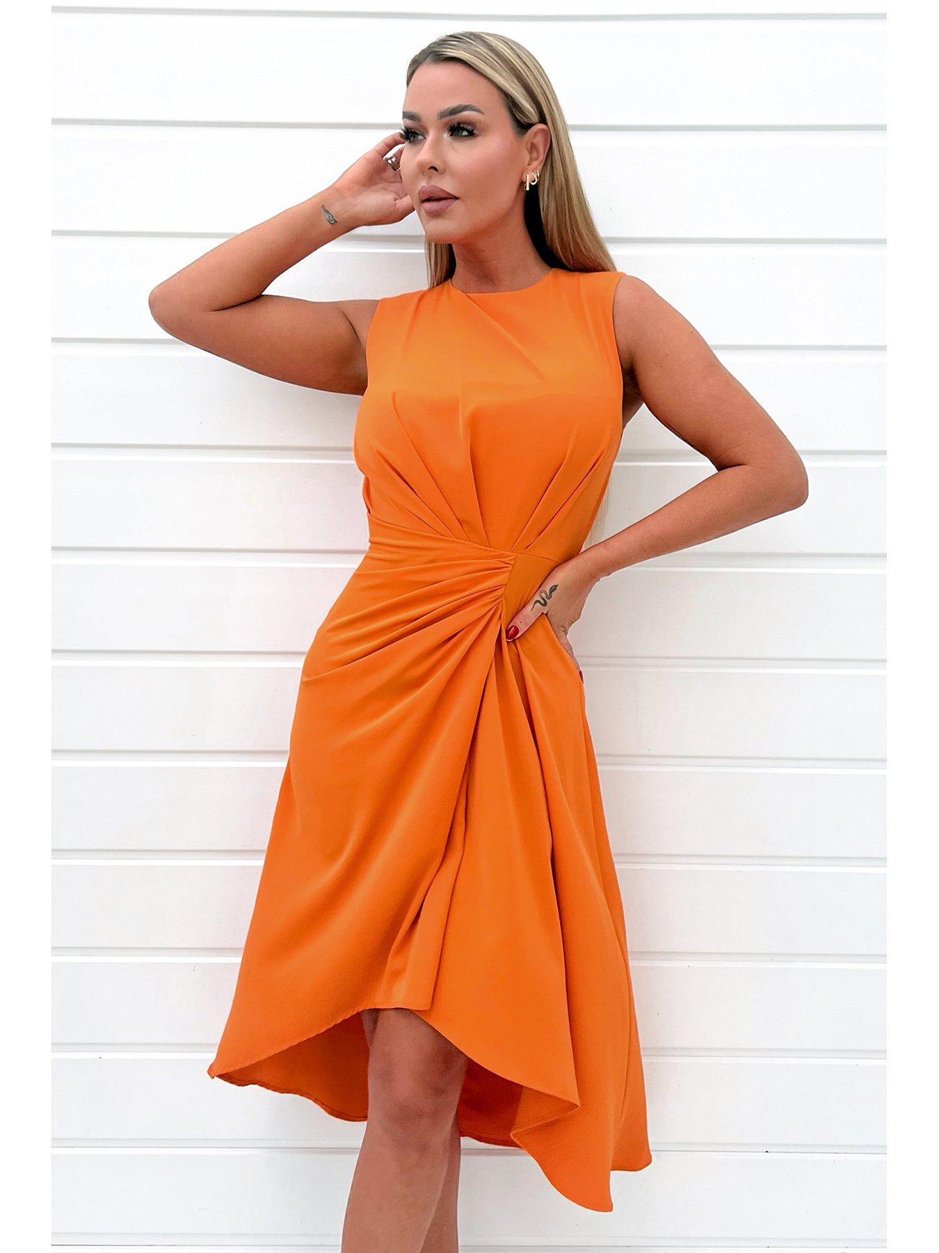 ax-paris-sleeveless-draped-midi-dress-orangeoutfit