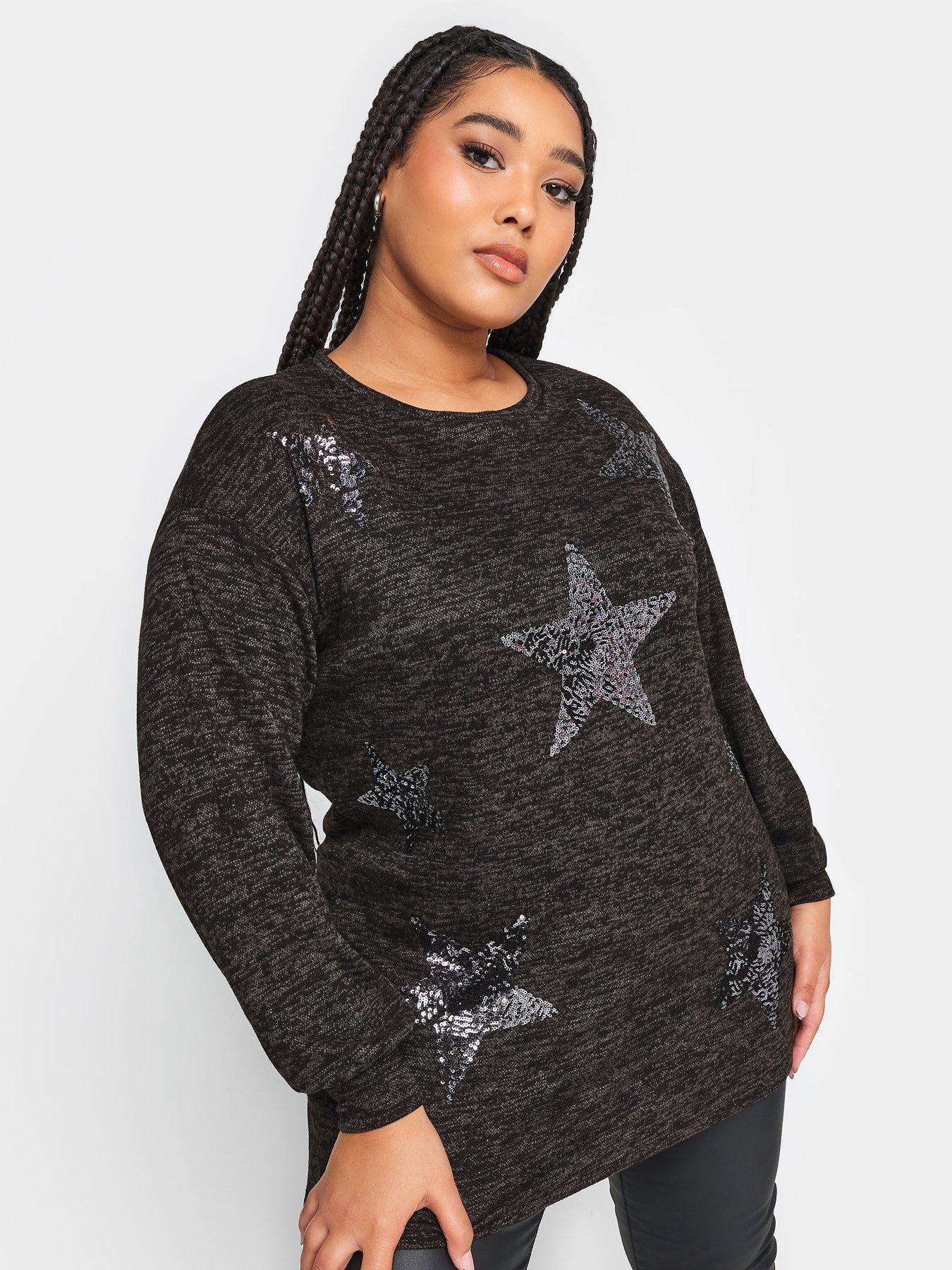 yours-yours-sequin-start-soft-touch-jumperoutfit