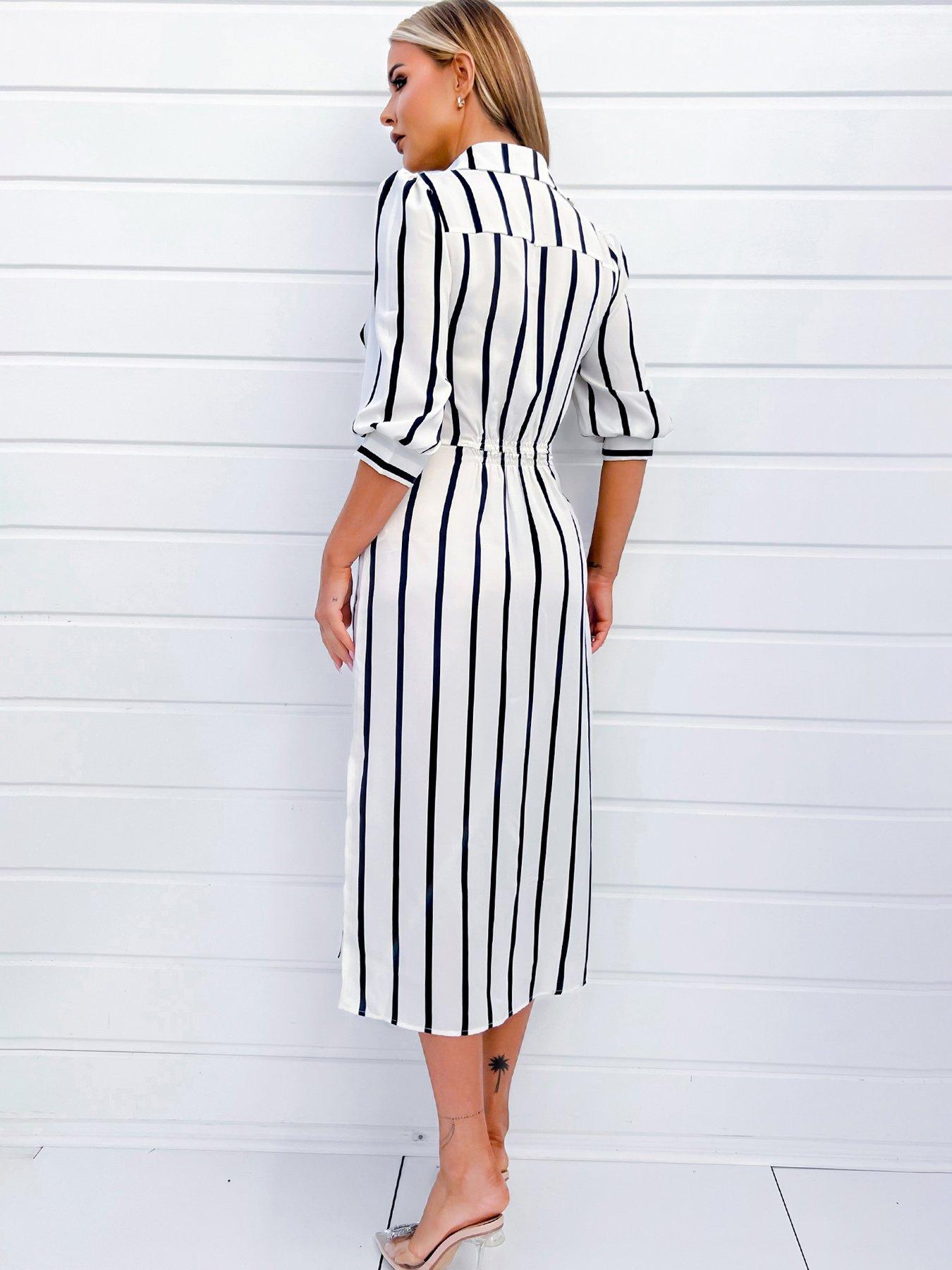 ax-paris-striped-tie-waist-shirt-dress-creamstillFront