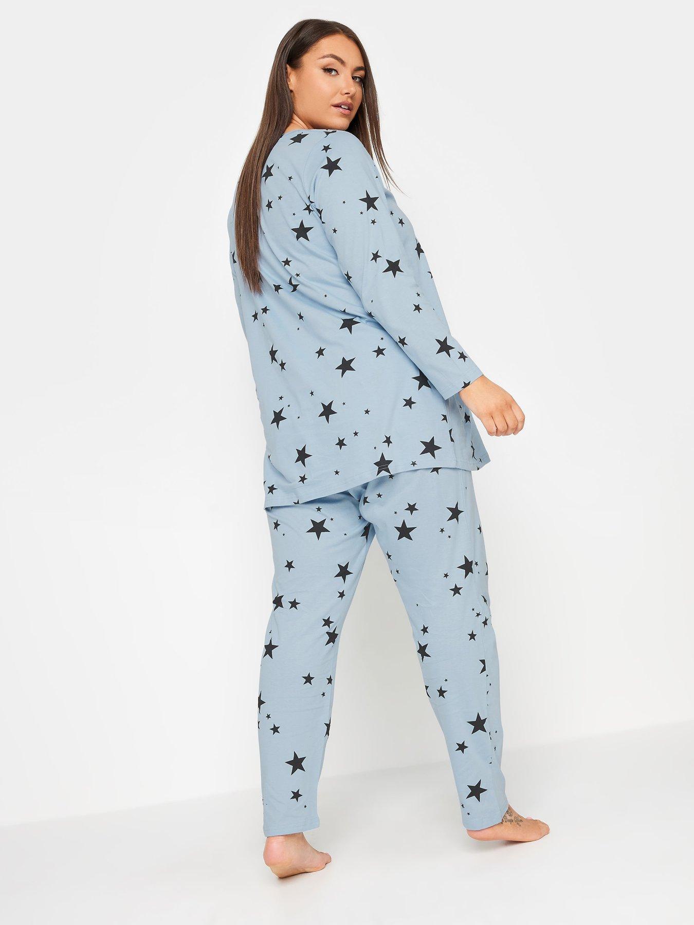 yours-starry-night-ls-tapered-pj-set-bluestillFront