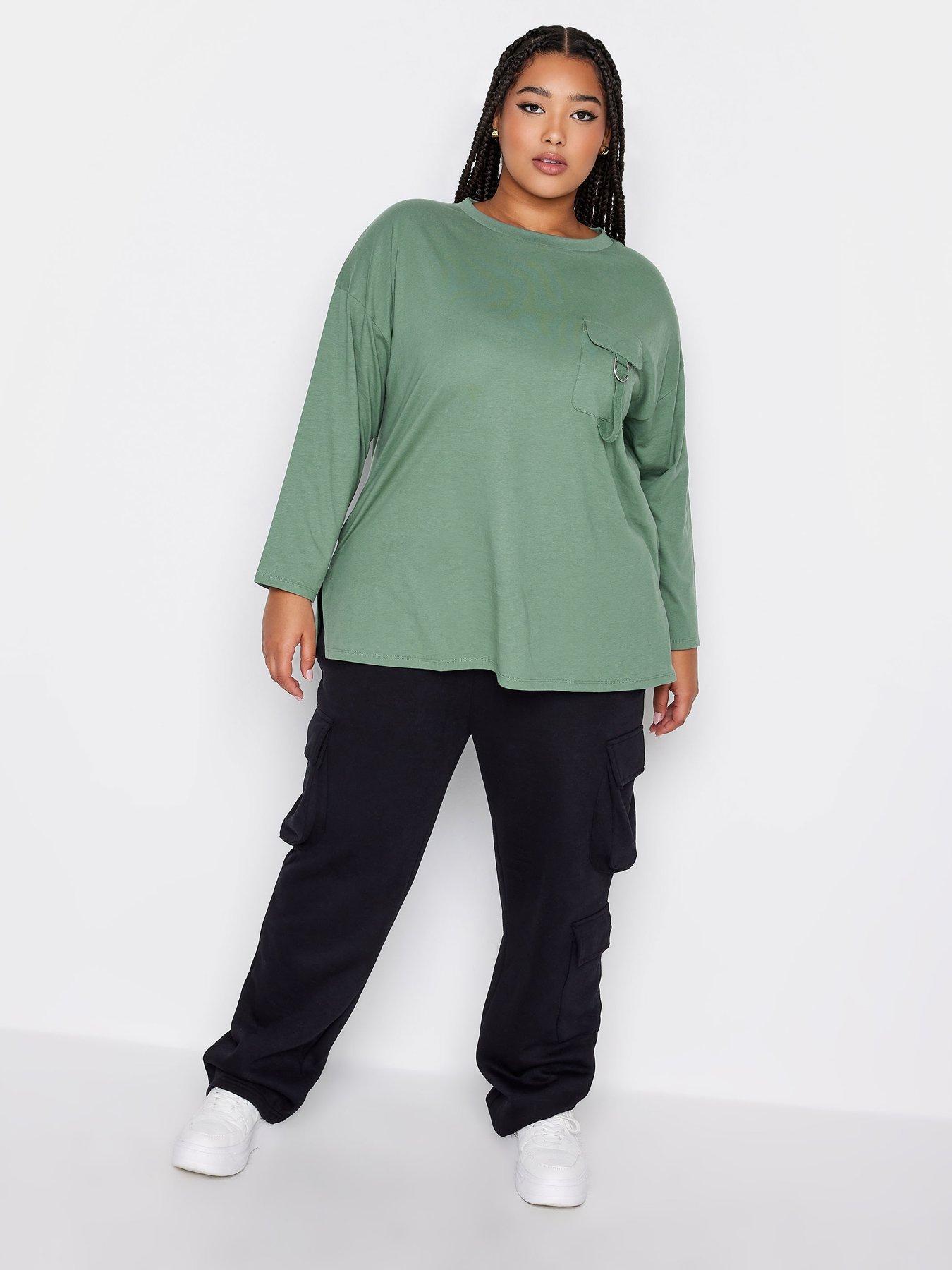 yours-yours-utility-pocket-slouchy-top-greenback