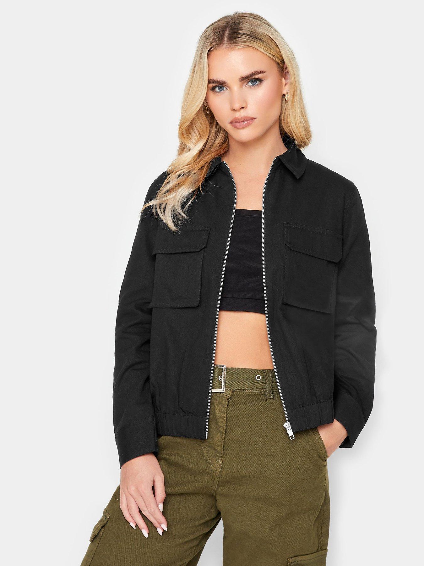 pixiegirl-petite-black-utility-bomber-jacket