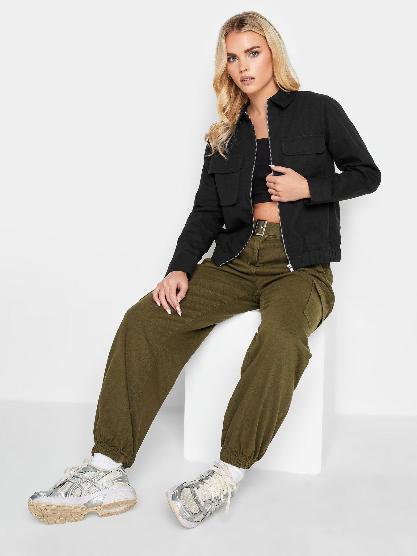 pixiegirl-petite-black-utility-bomber-jacketback