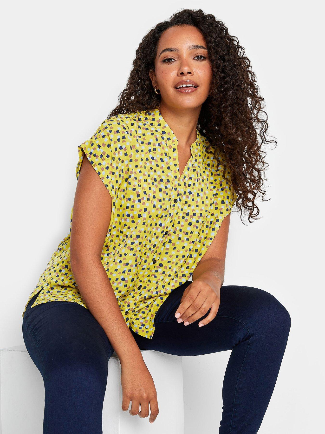 Yellow blouses best sale for ladies