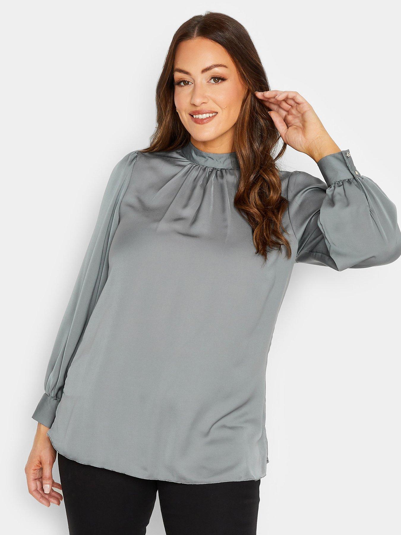 mco-satin-high-neck-blouse-grey