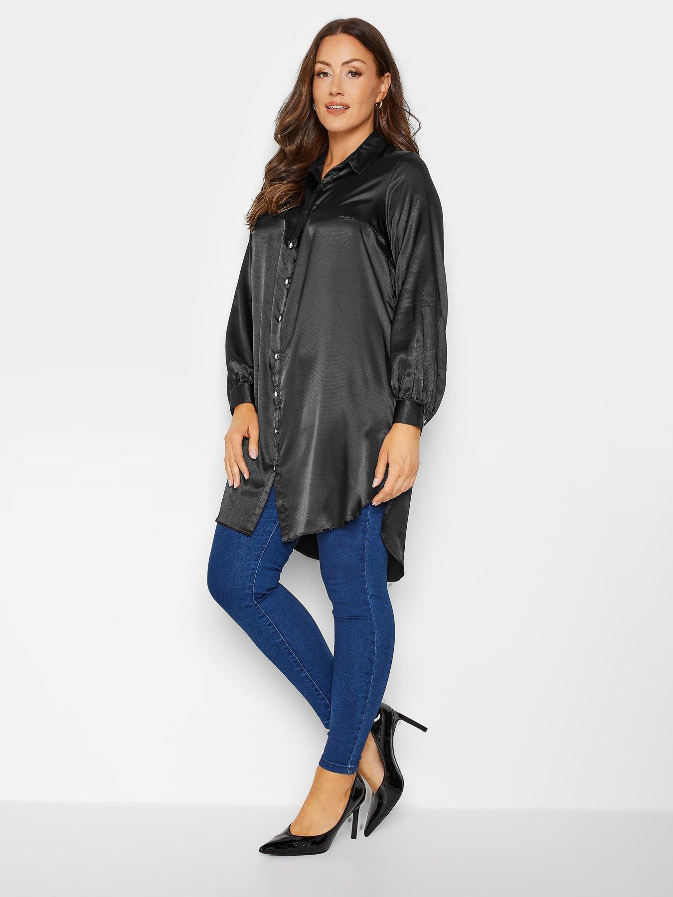 mco-satin-drop-hem-shirt-blackback