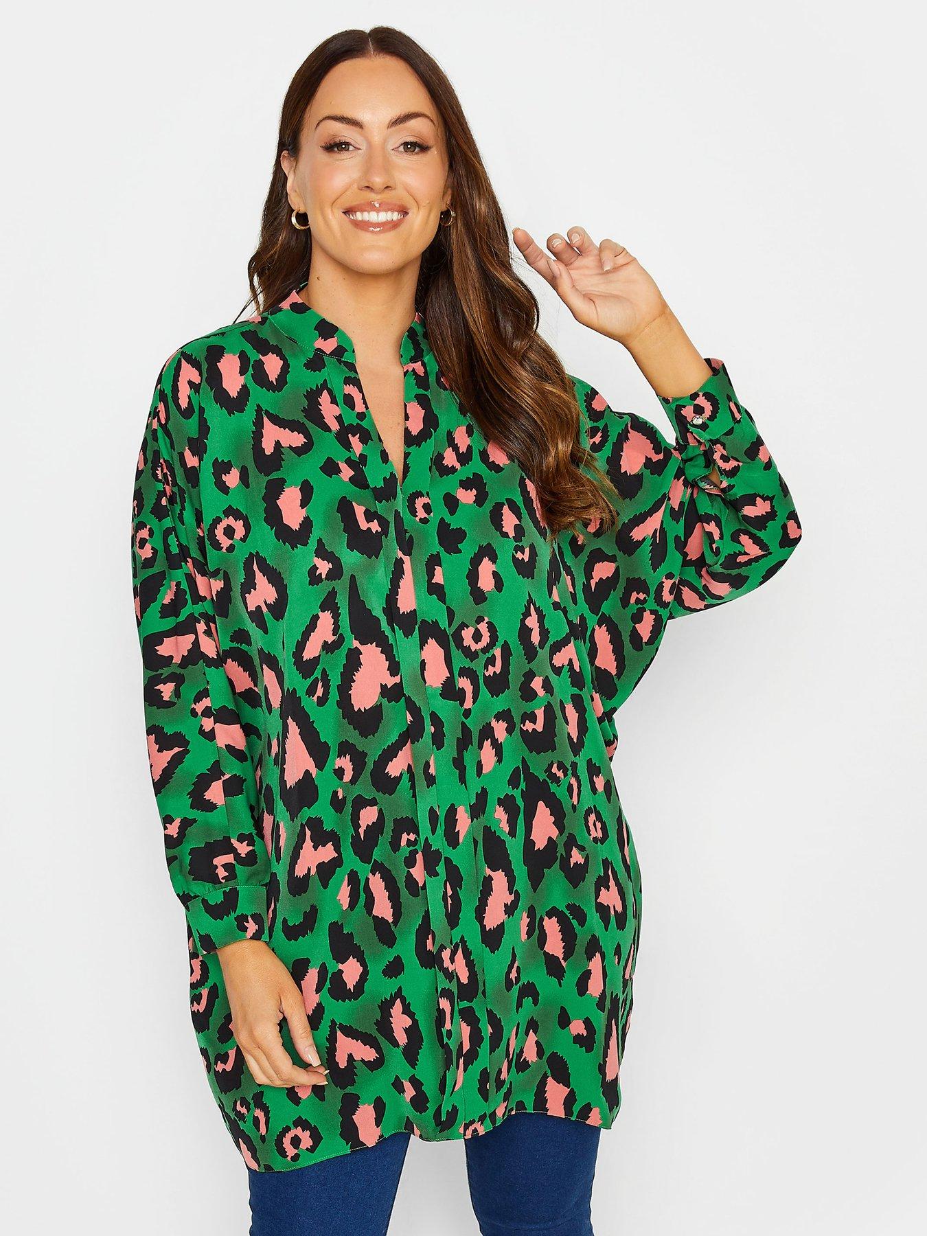 mco-longline-batwing-blouse-green