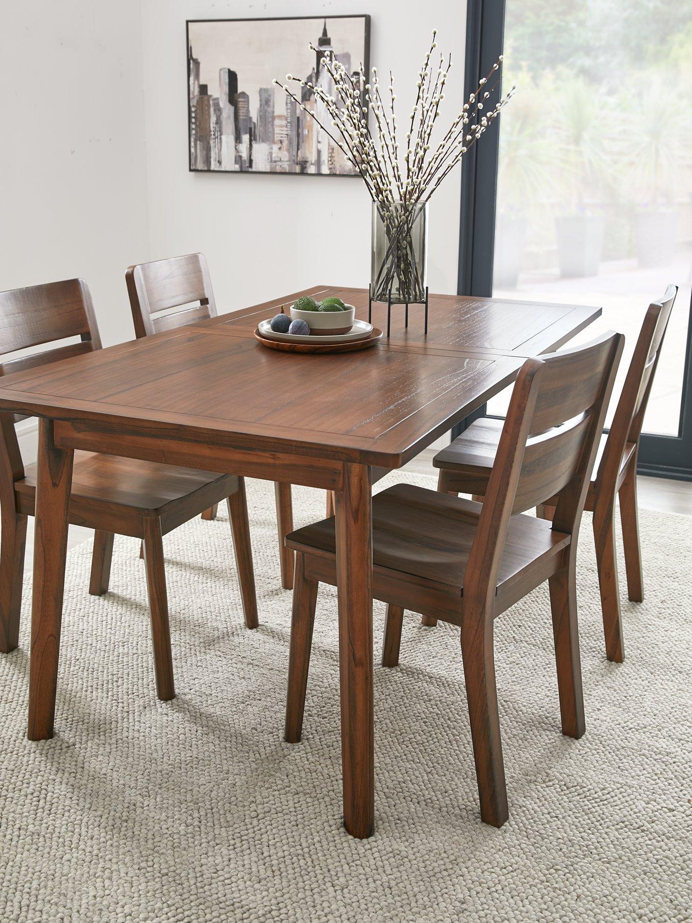 very-home-misha-160-210-cmnbspdiningnbspextending-table-4-chairs-contains-solid-wood