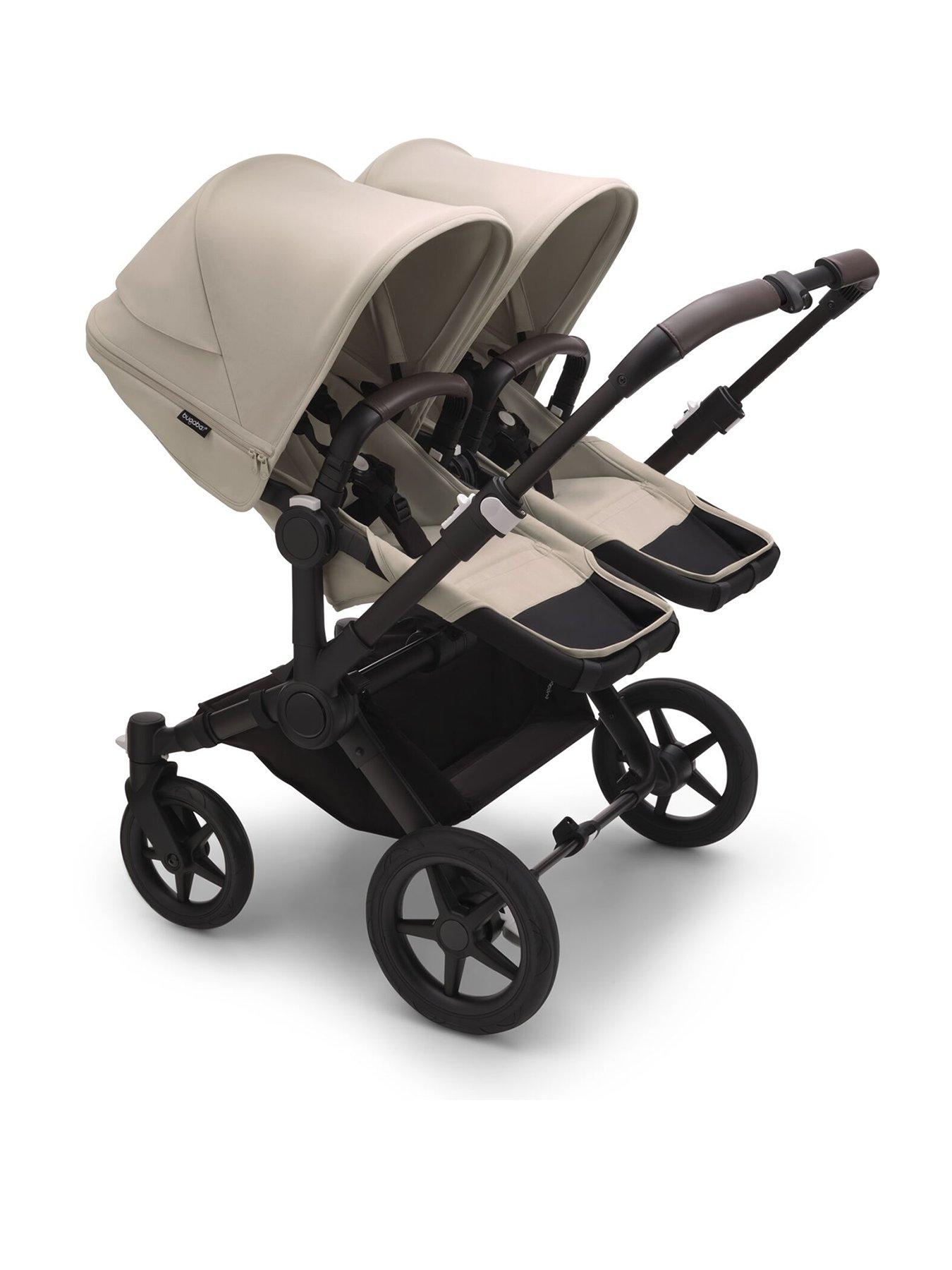 Image 2 of 6 of Bugaboo Donkey 5 Twin Extension Complete Pushchair - Black/Desert Taupe