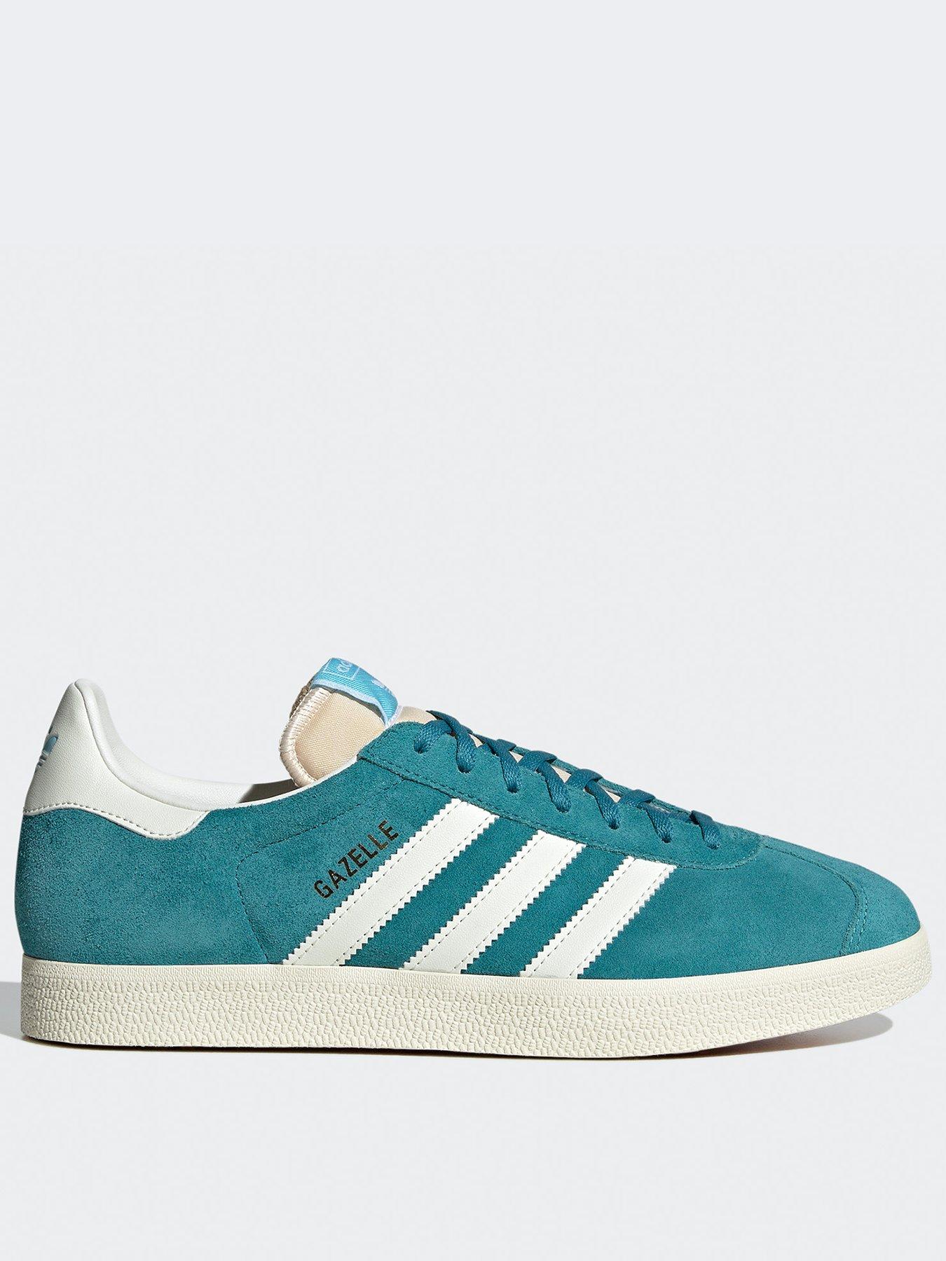 Women s Gazelle Trainers Green White