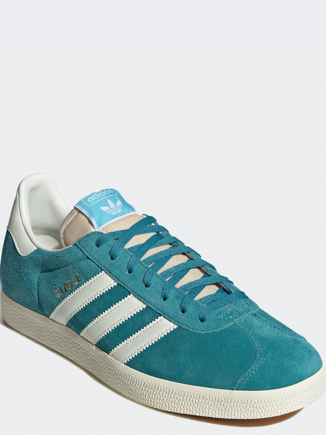 Women s Gazelle Trainers Green White