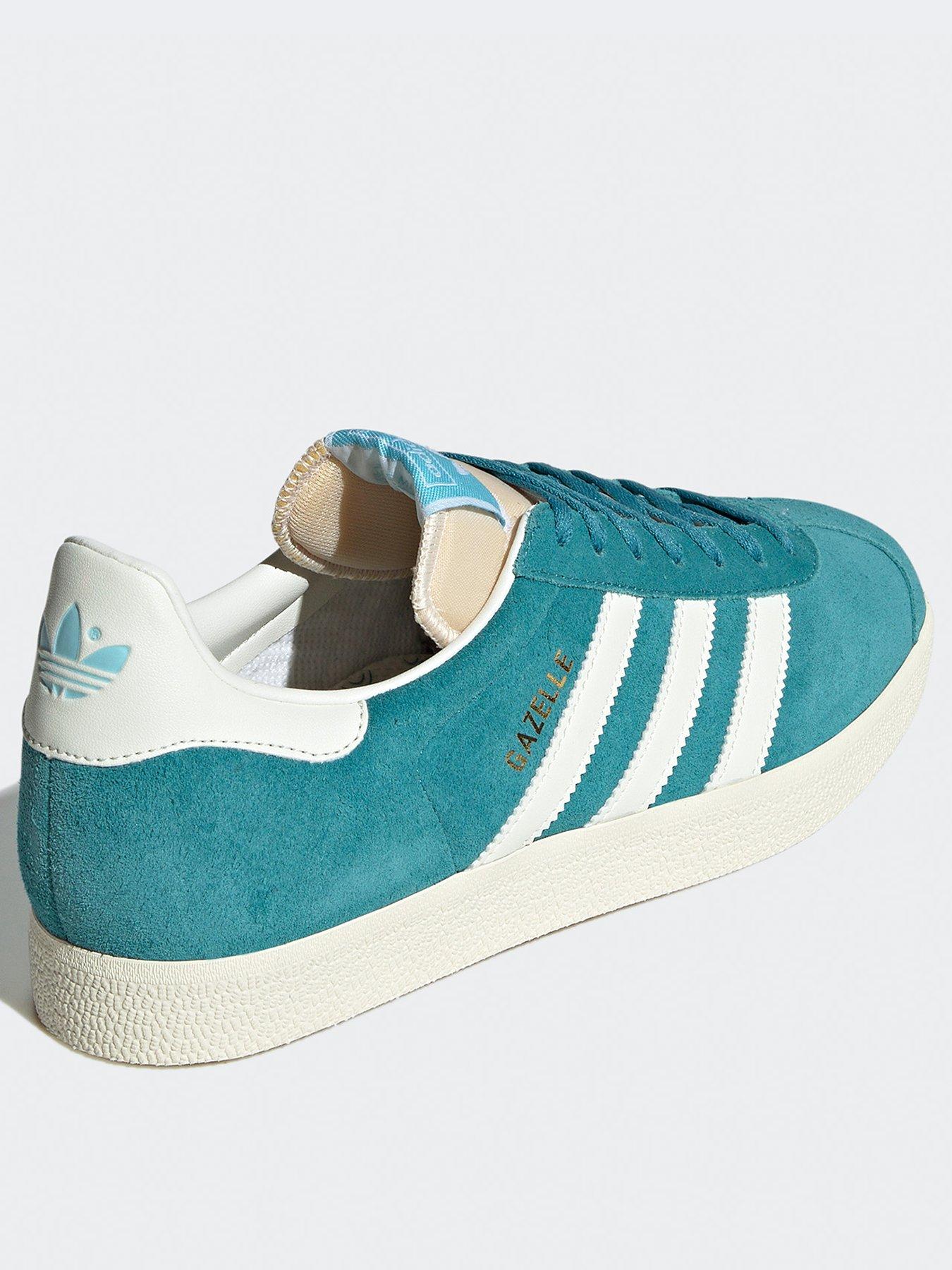 Women s Gazelle Trainers Green White