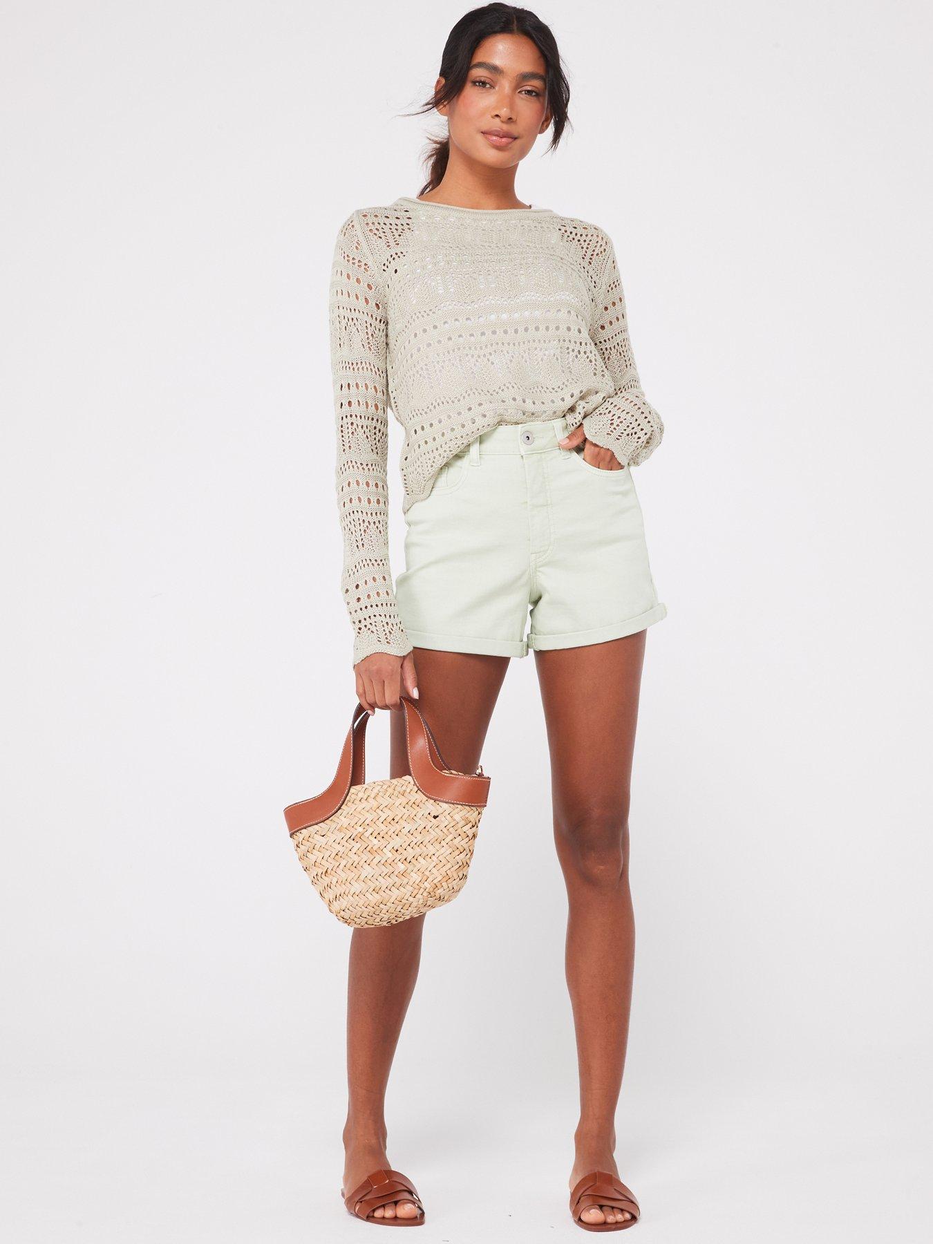 everyday-denimnbspmom-shorts-light-greenback