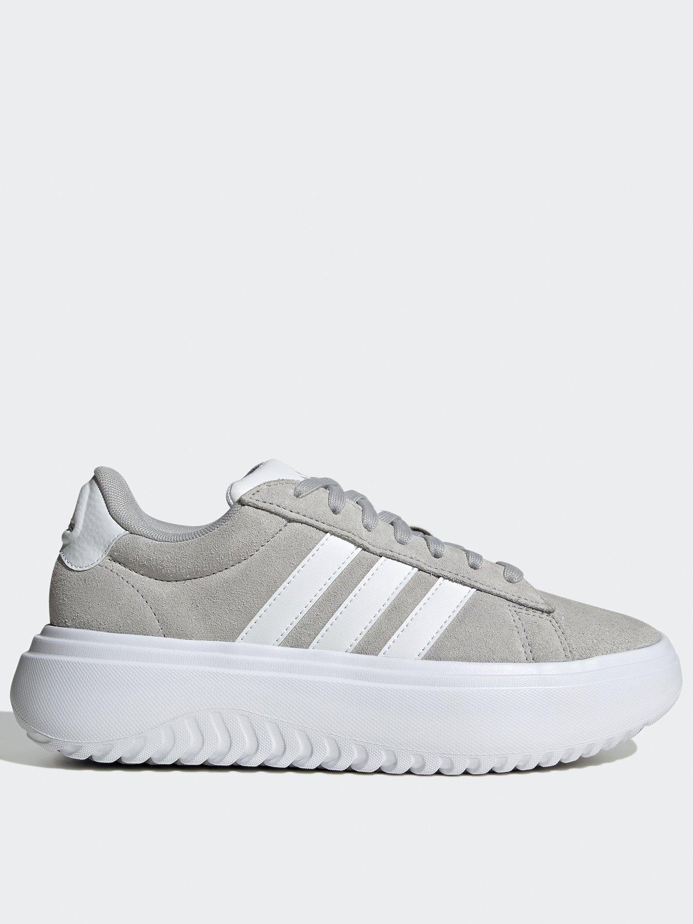 adidas-sportswear-womens-grand-court-platform-suede-trainers-grey