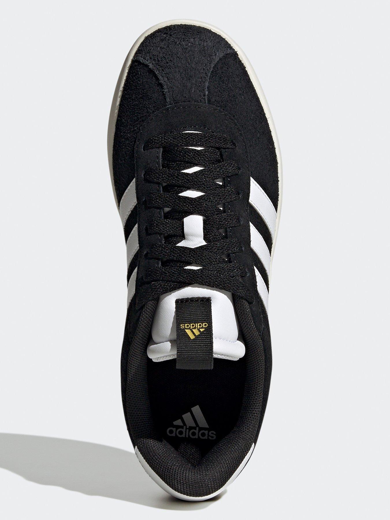 adidas-sportswear-womens-vlnbspcourt-30-trainers-blackwhiteoutfit