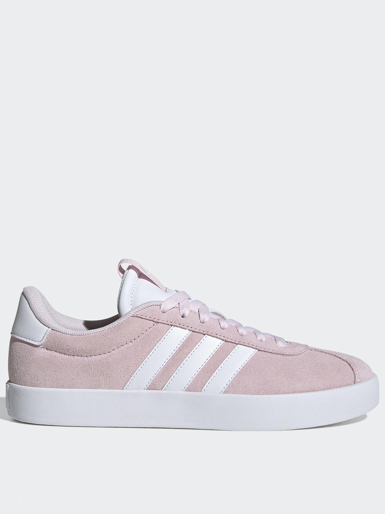 Adidas light pink trainers sale