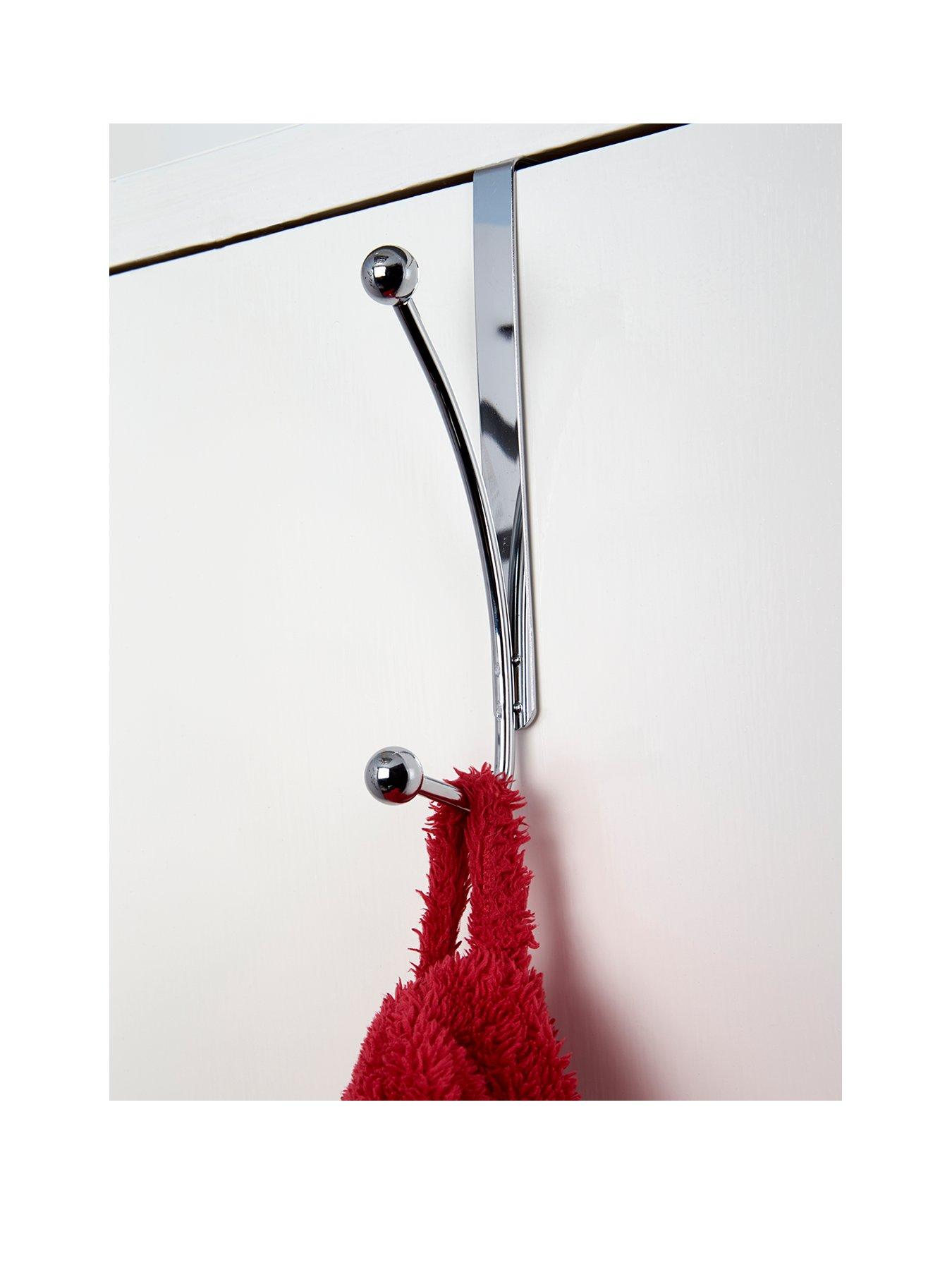 Image 1 of 3 of Croydex Set of 2 Over Door Hooks