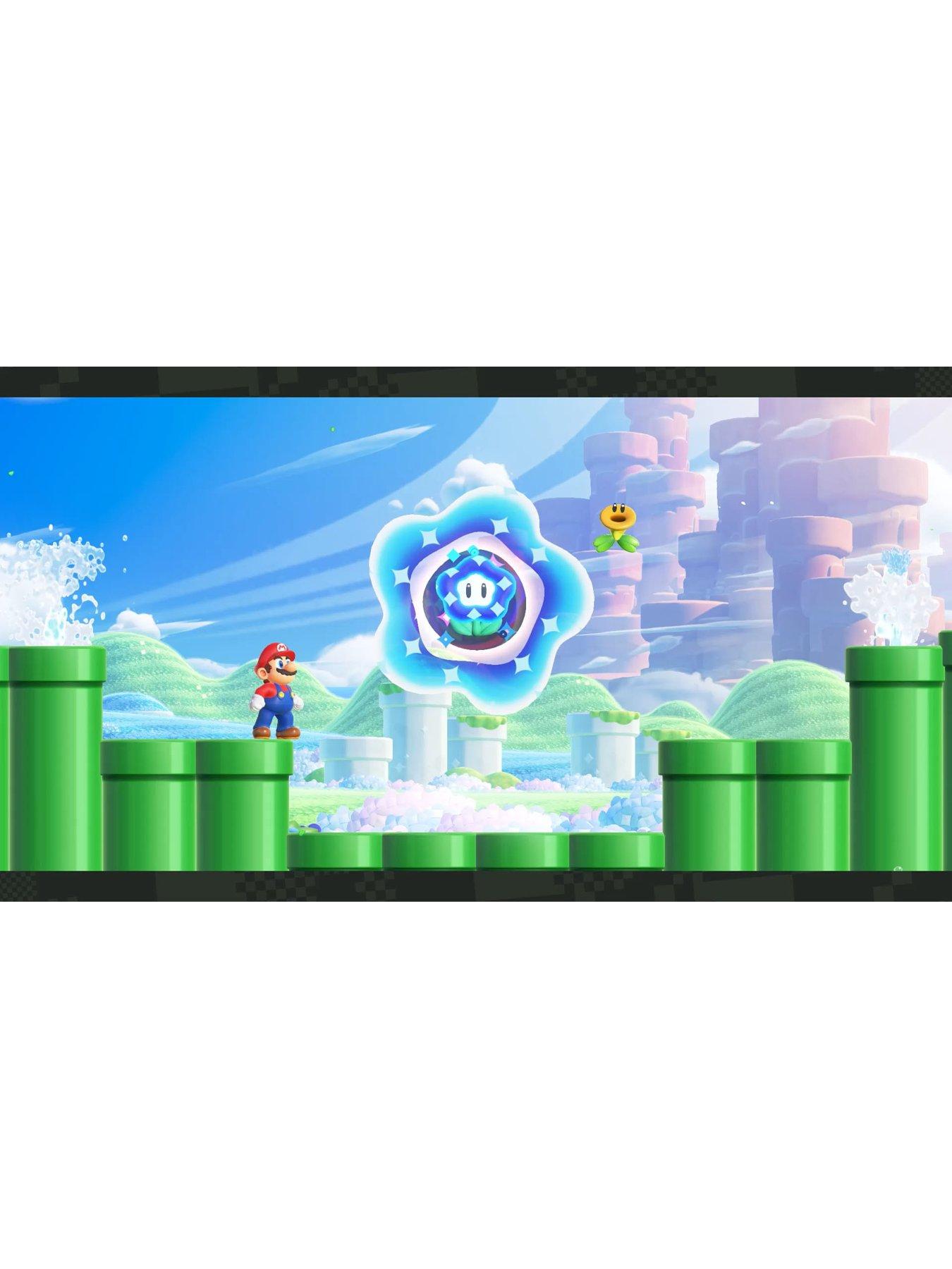 Image 3 of 4 of Nintendo Switch Nintendo Switch Neon Console &amp; Super Mario Bros. Wonder