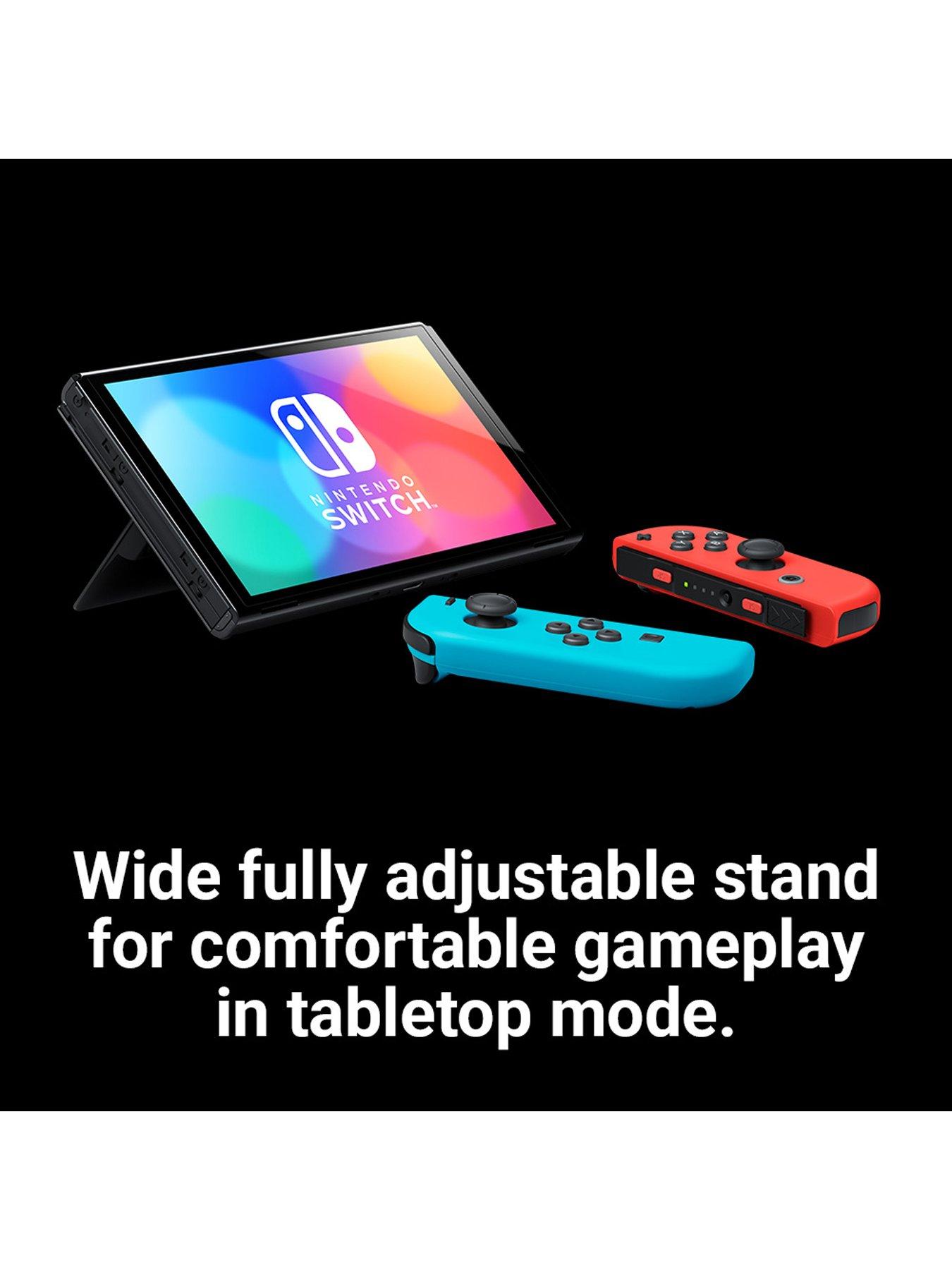 Image 3 of 8 of Nintendo Switch OLED Console -&nbsp;Neon + Super Mario Bros. Wonder