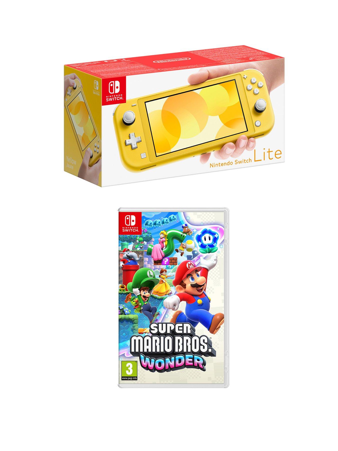 nintendo-nintendo-switch-litenbspyellow-console-with-mario-wonderfront