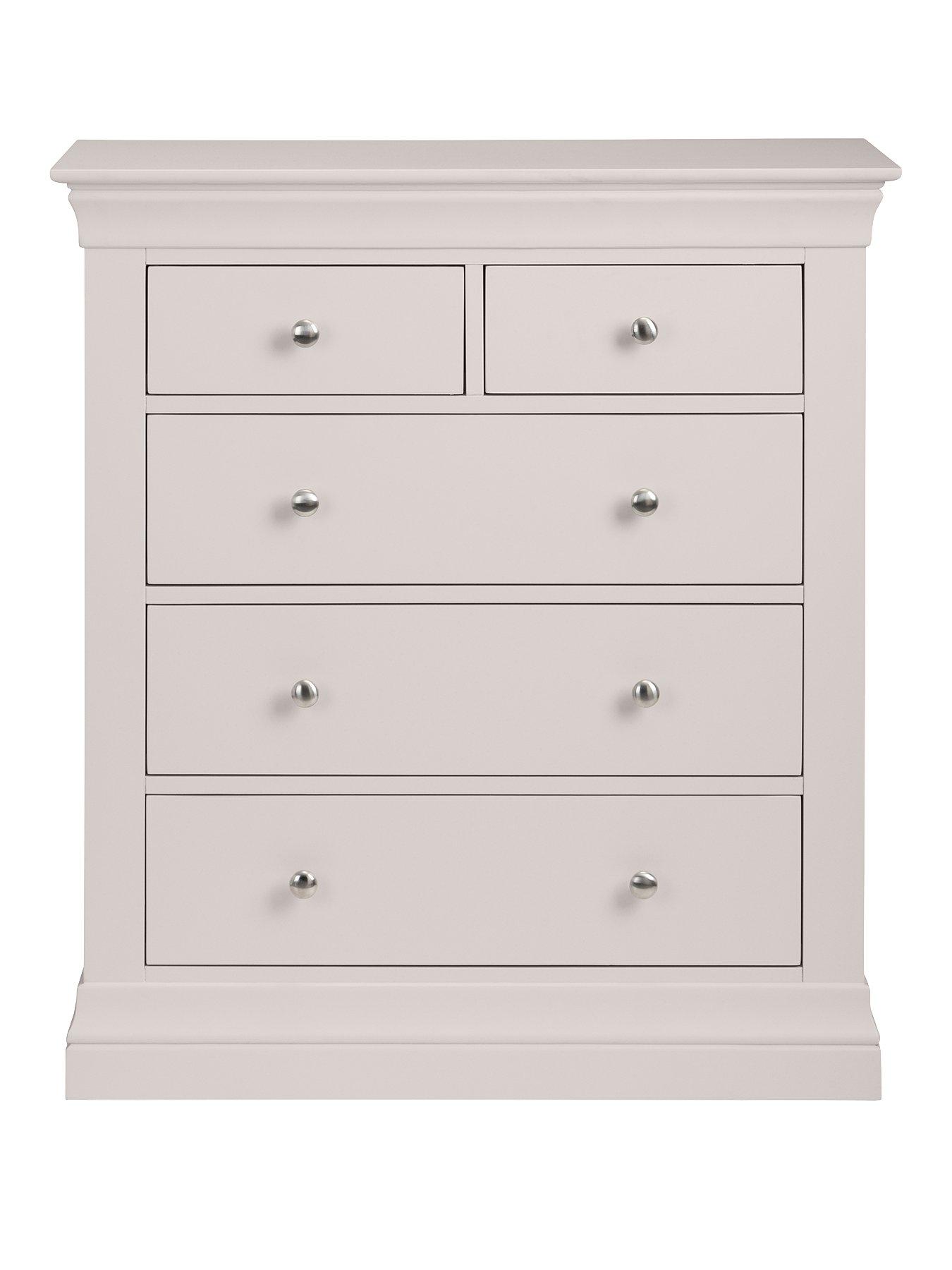 undefined Clermont Ready Assembled 3 + 2 Drawer Chest