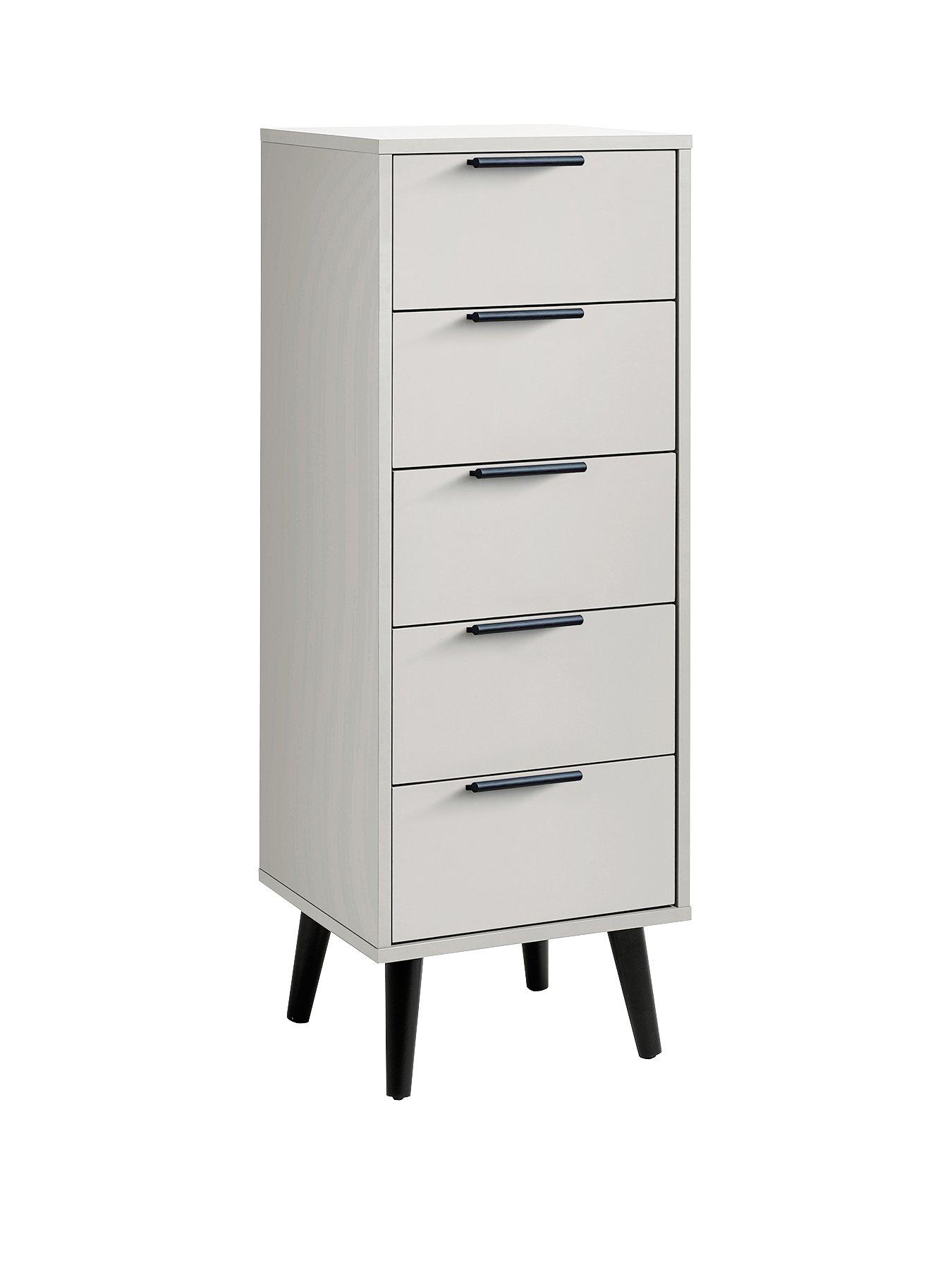 julian-bowen-alba-5-drawer-narrow-chestback