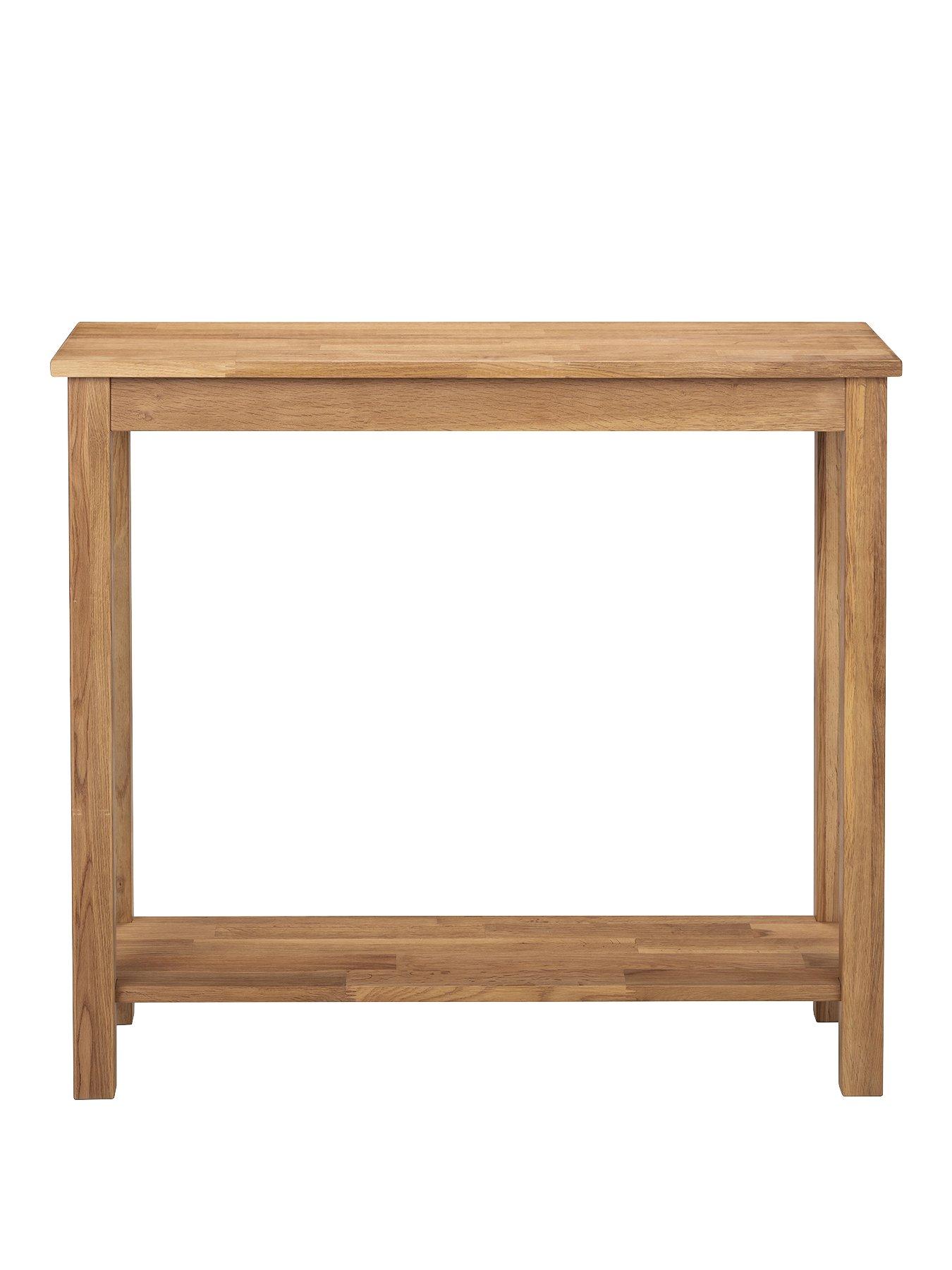julian-bowen-coxmoor-solid-oaknbspconsole-tablestillFront