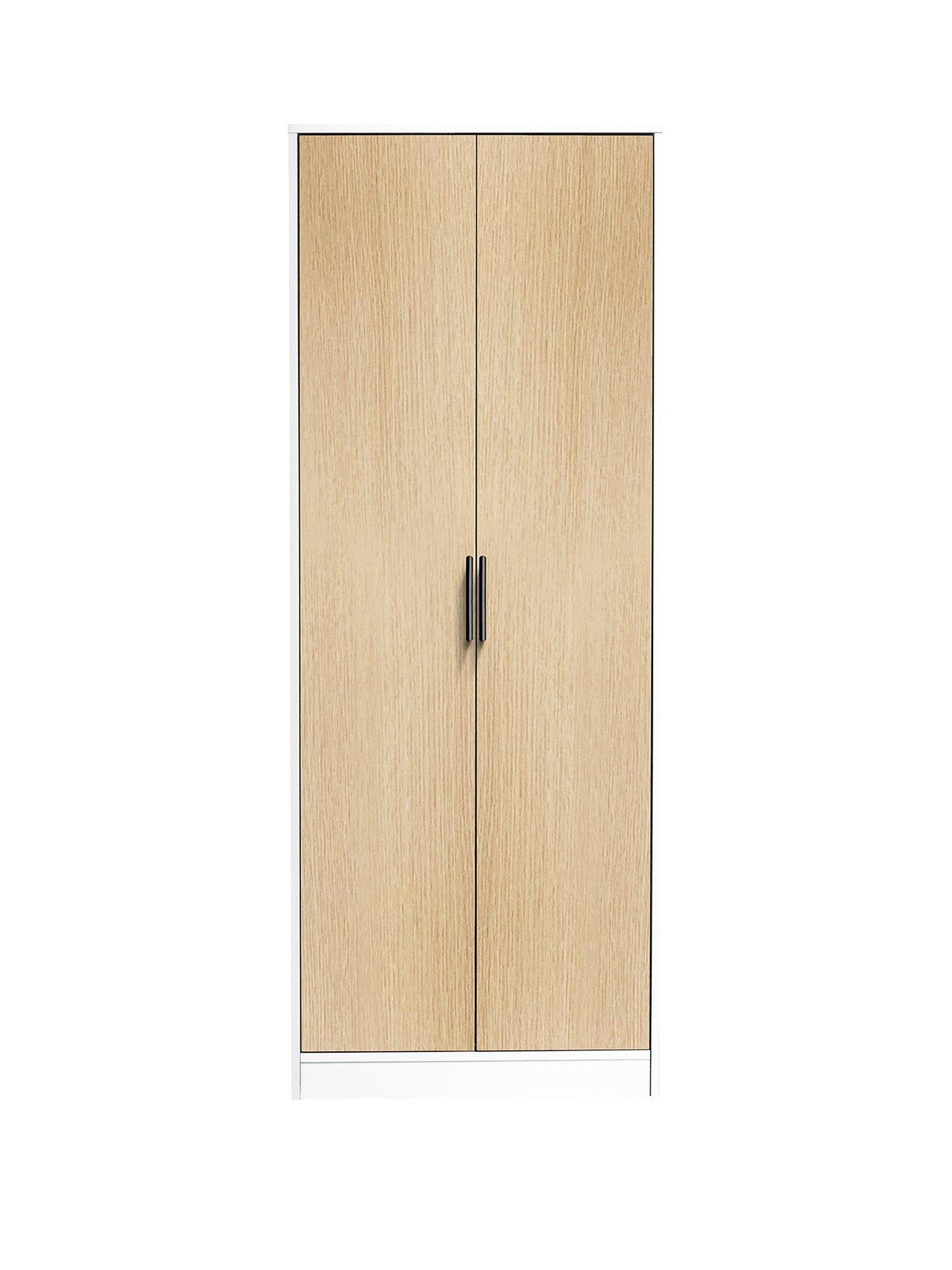 julian-bowen-alba-2-door-wardrobe-whiteoak