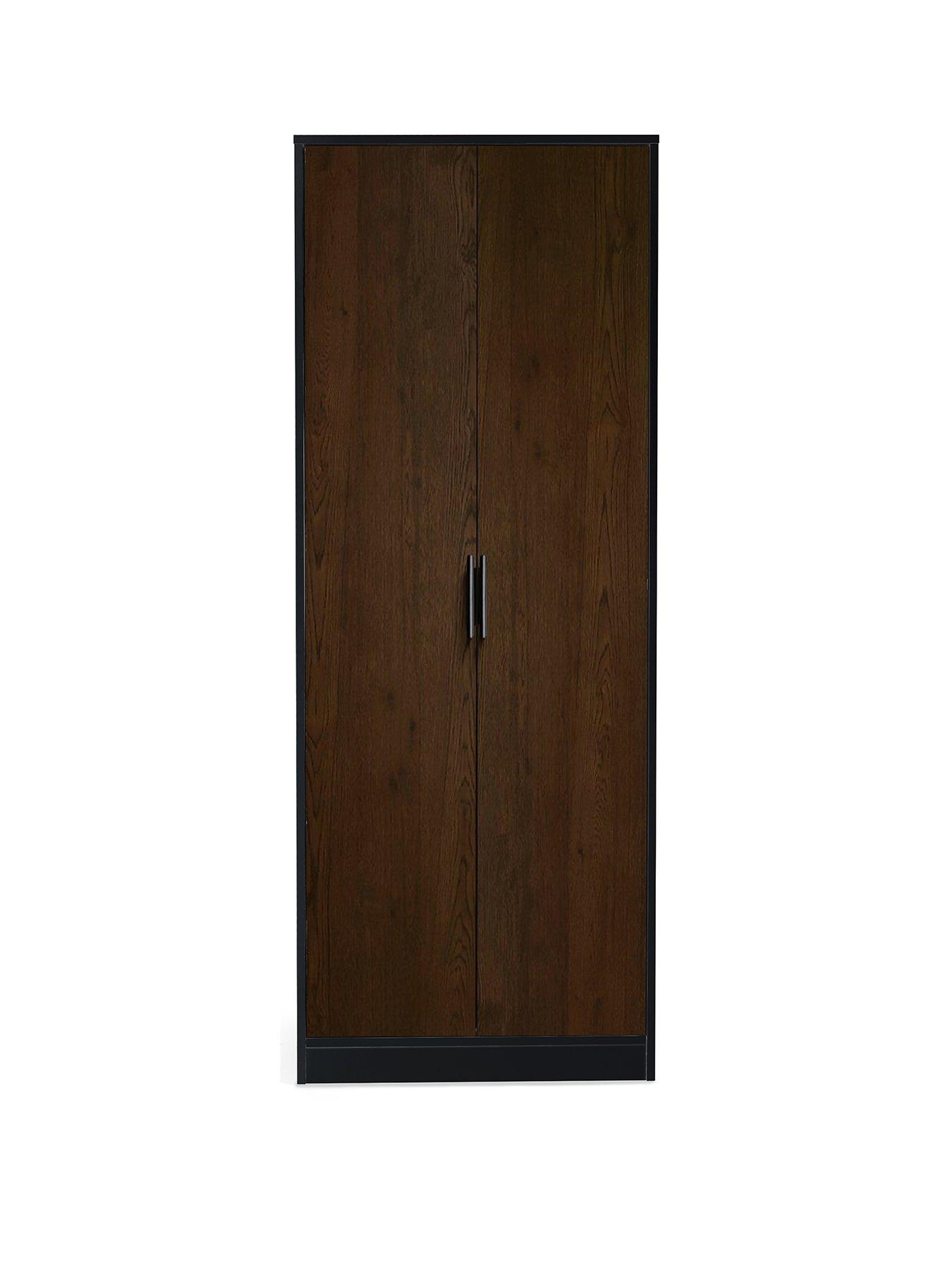 julian-bowen-alba-2-door-wardrobe-walnutblackback