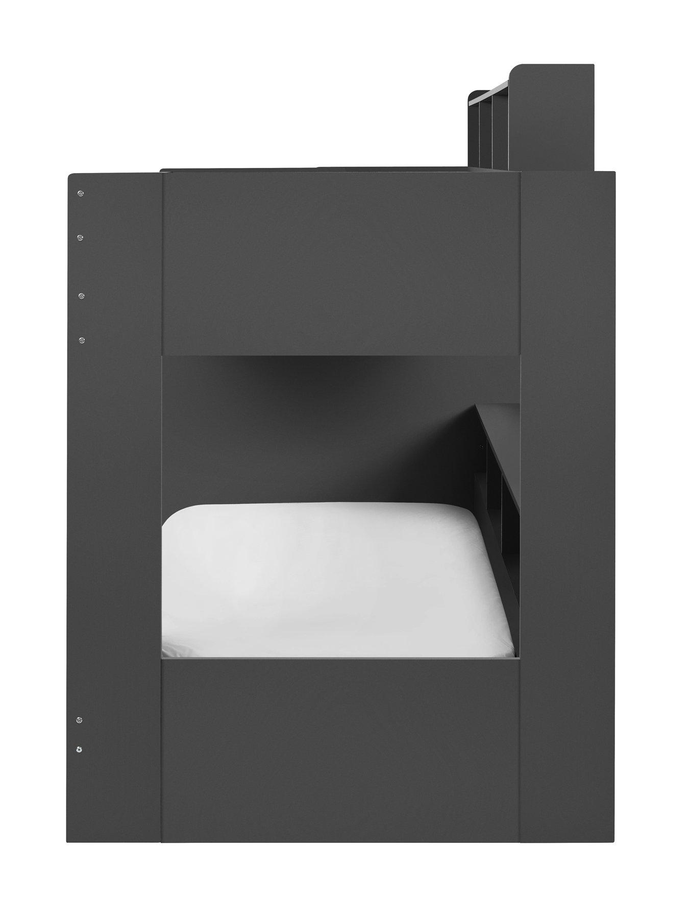 Image 4 of 6 of Julian Bowen Camelot Staircase Bunk Bed - Dark Grey