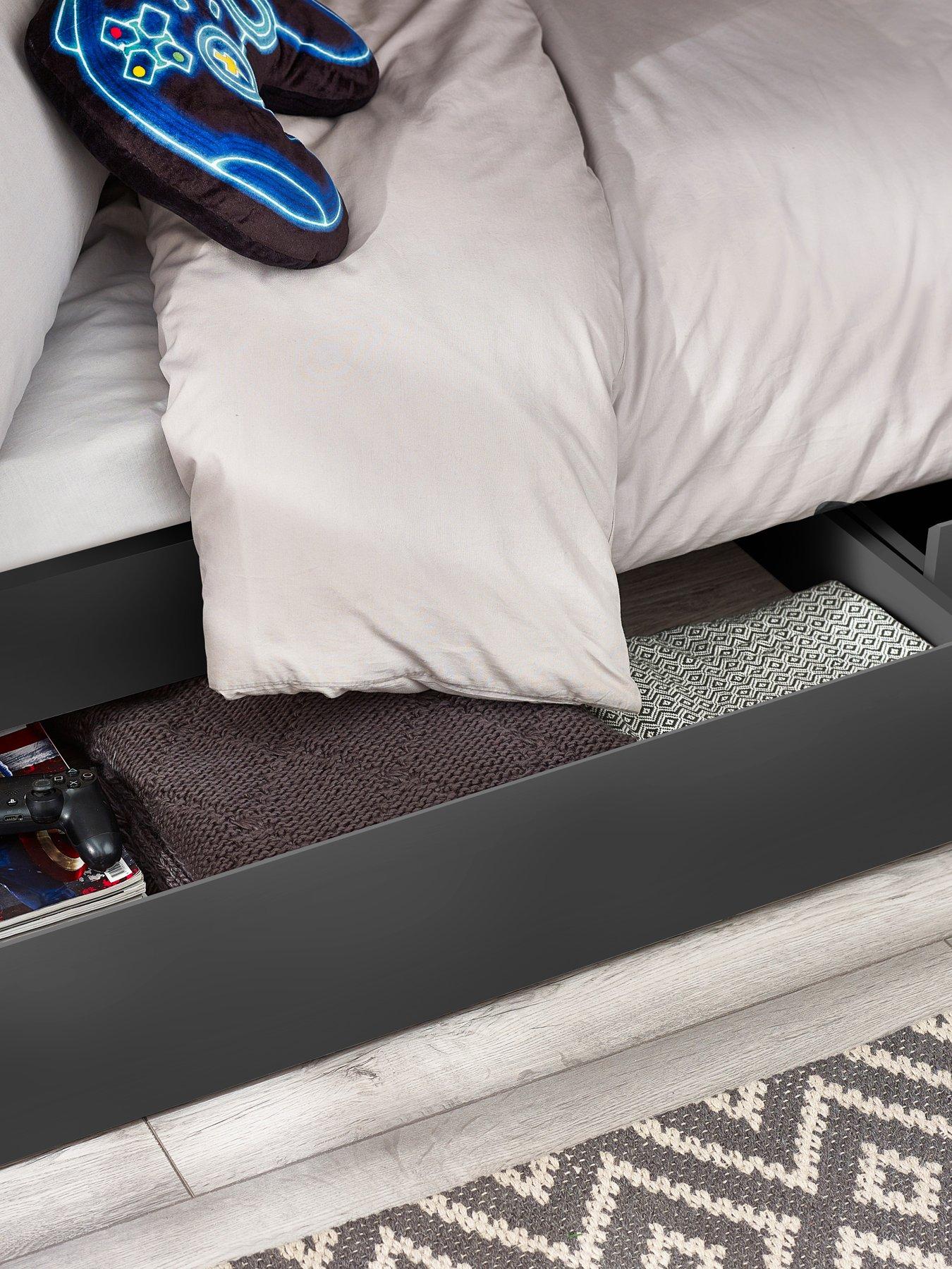 Image 6 of 6 of Julian Bowen Camelot Staircase Bunk Bed - Dark Grey
