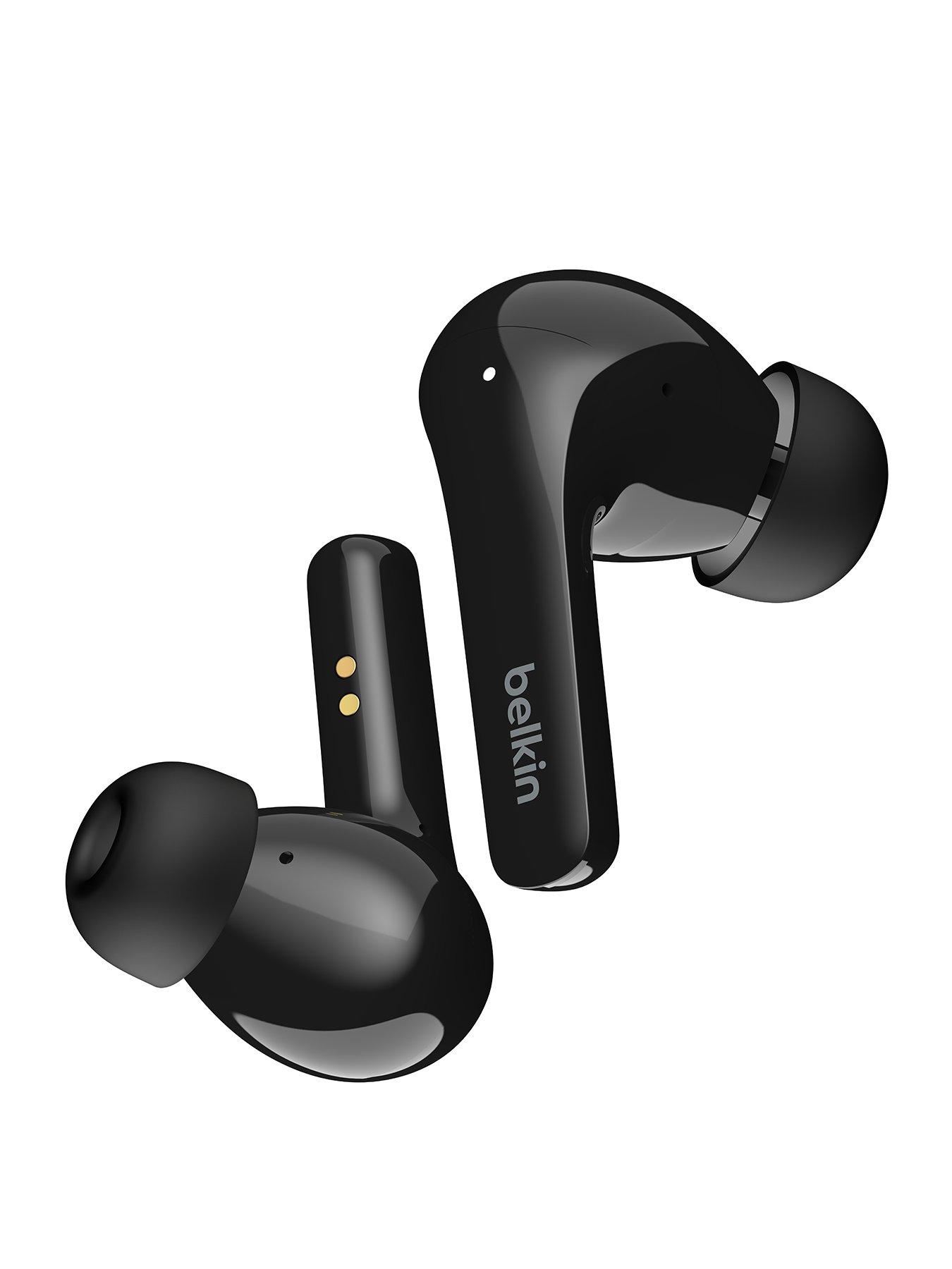 Image 2 of 4 of Belkin SOUNDFORM ANC Flow True Wireless Earbuds, Black