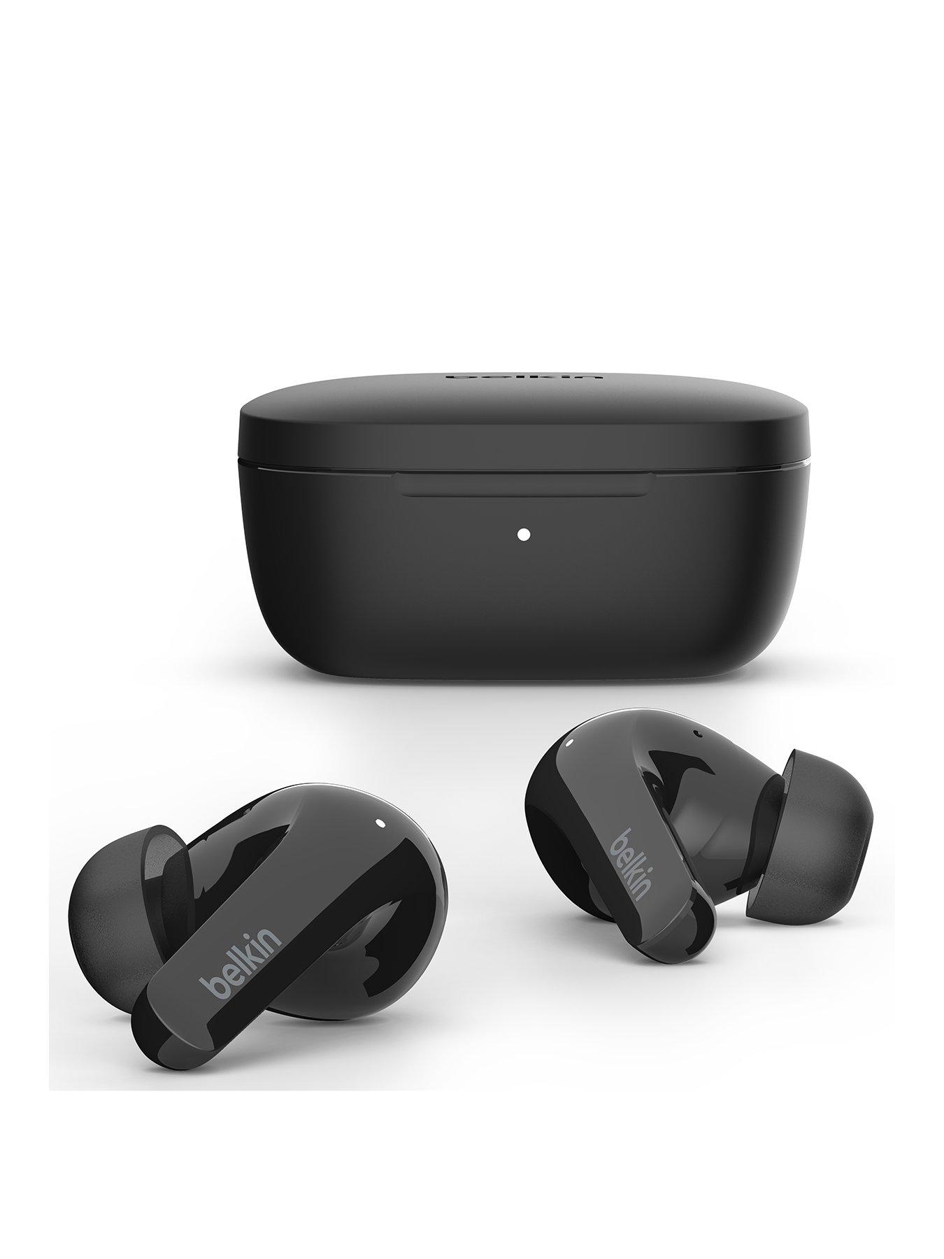 Image 3 of 4 of Belkin SOUNDFORM ANC Flow True Wireless Earbuds, Black