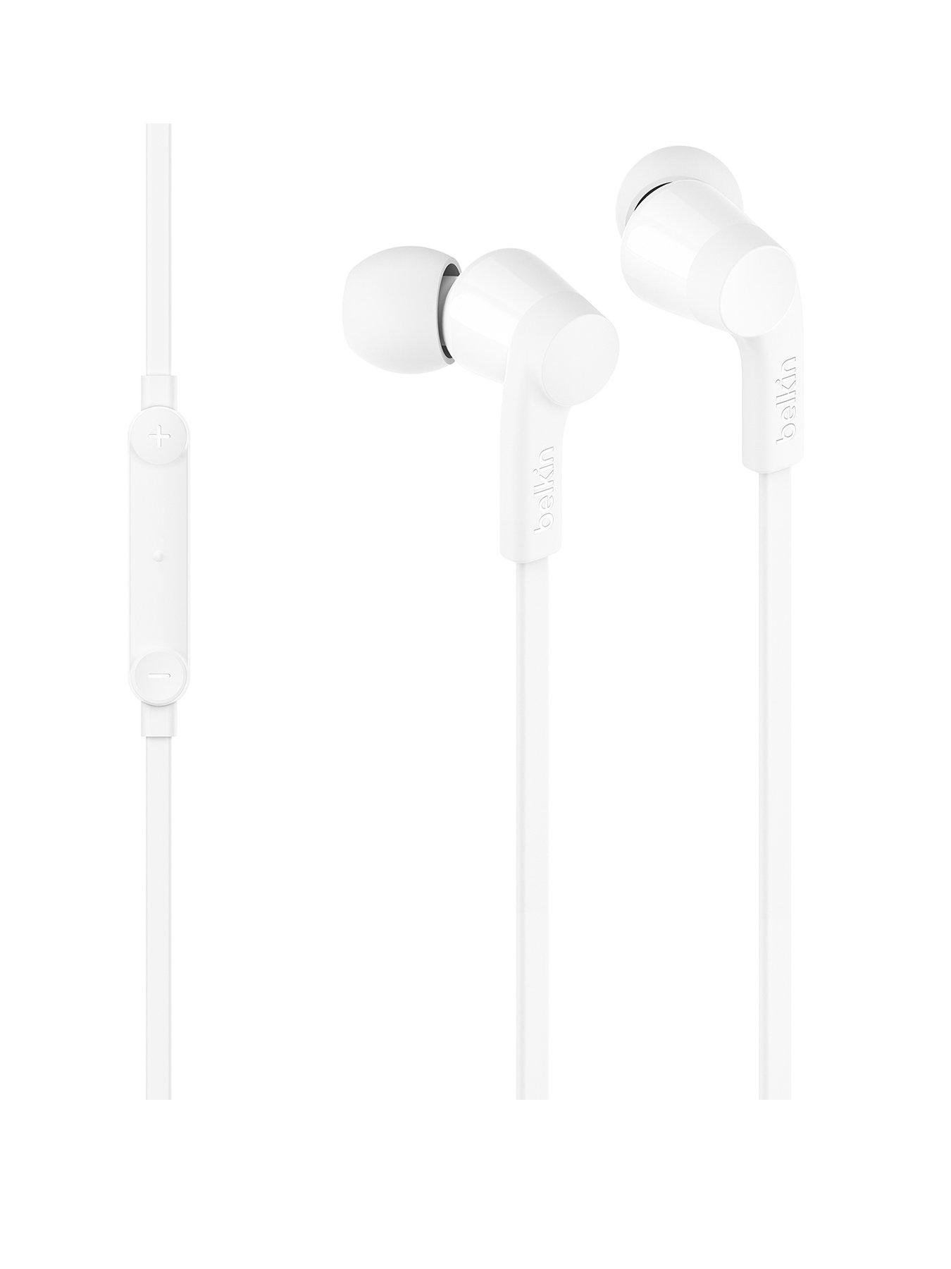 Image 2 of 6 of Belkin SOUNDFORM - Headphones with USB-C Connector, White