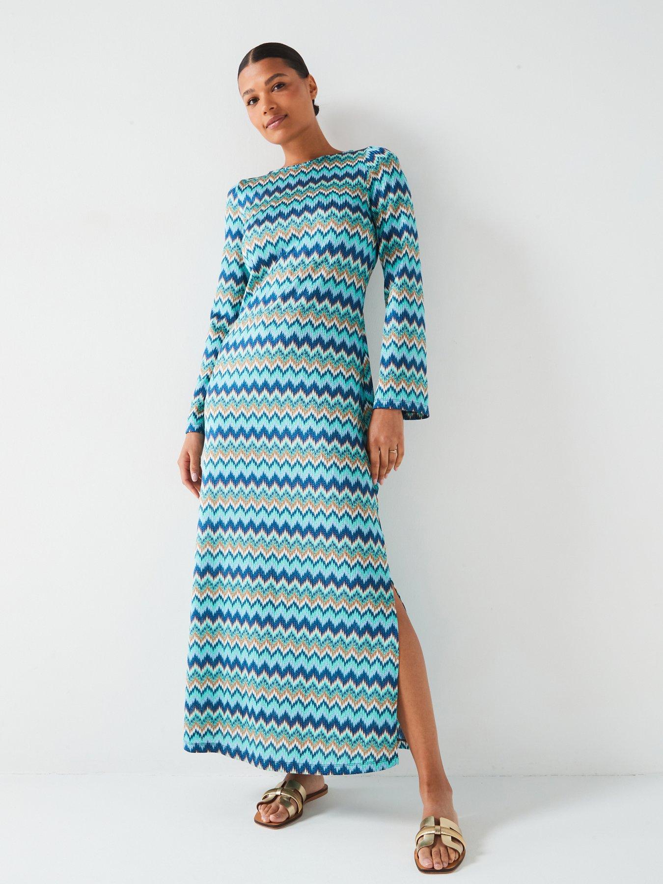 v-by-very-crochet-long-sleeve-split-maxi-dress-bluemulti