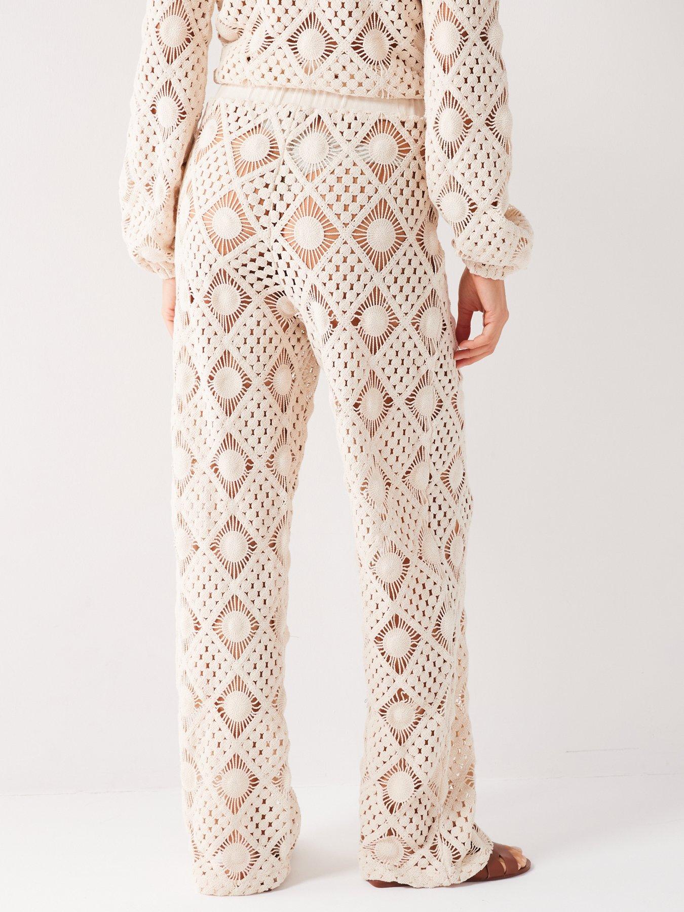 v-by-very-open-crochet-trouser-co-ord-creamstillFront