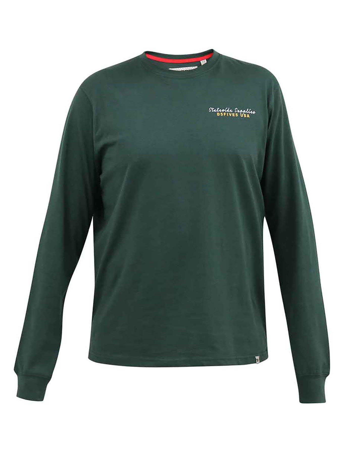 d555-front-and-back-printed-t-shirt-greenoutfit