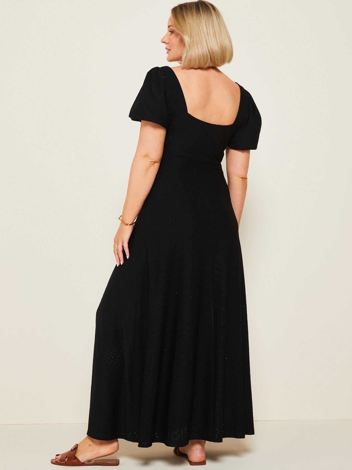 v-by-very-x-laura-byrnesnbspsweetheart-jersey-midi-dress-blackstillFront