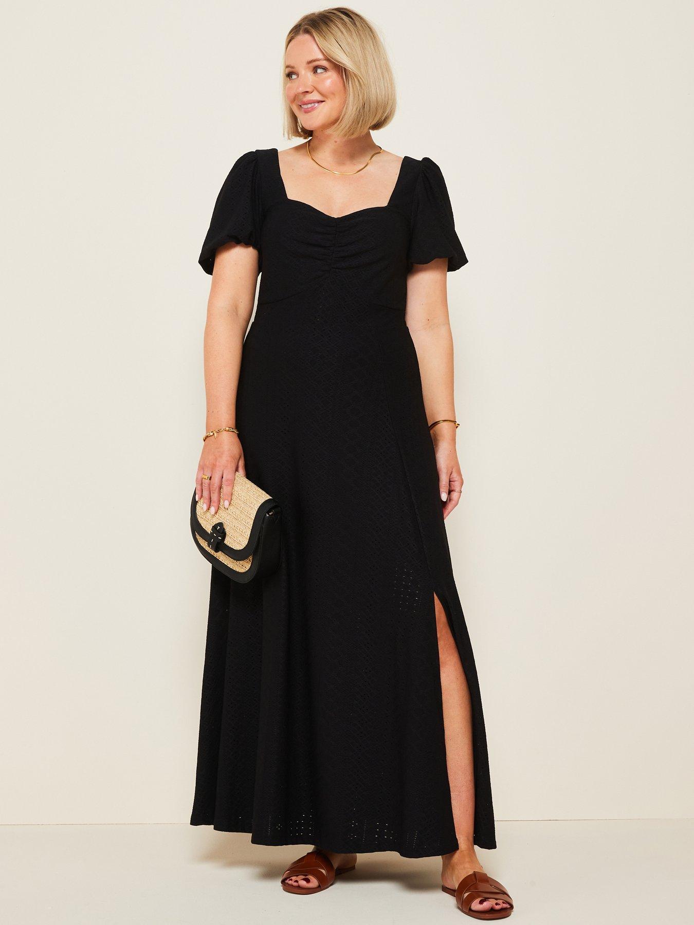 v-by-very-x-laura-byrnesnbspsweetheart-jersey-midi-dress-blackoutfit