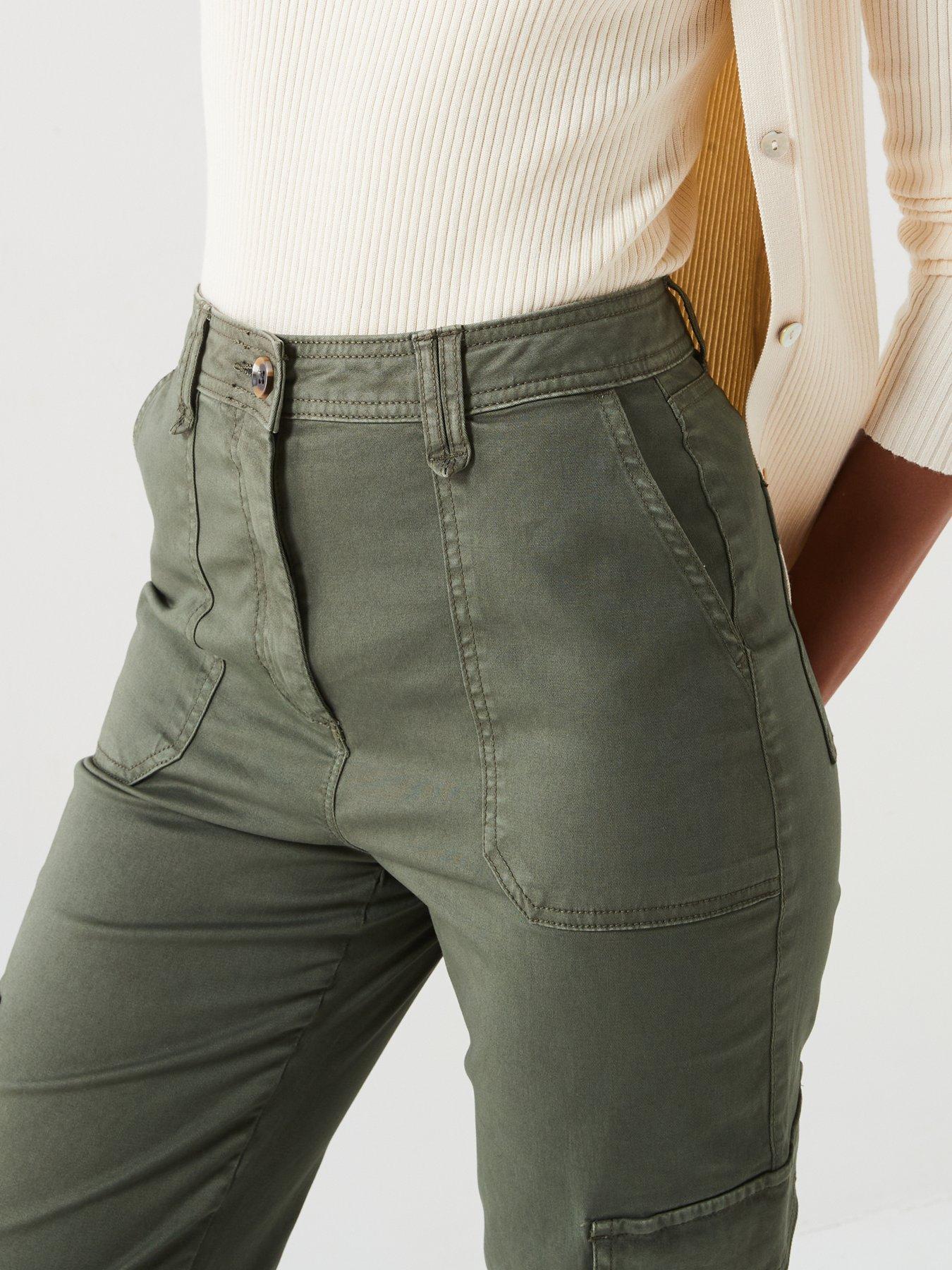 v-by-very-straight-legnbspcargo-trouser-khakinbspdetail