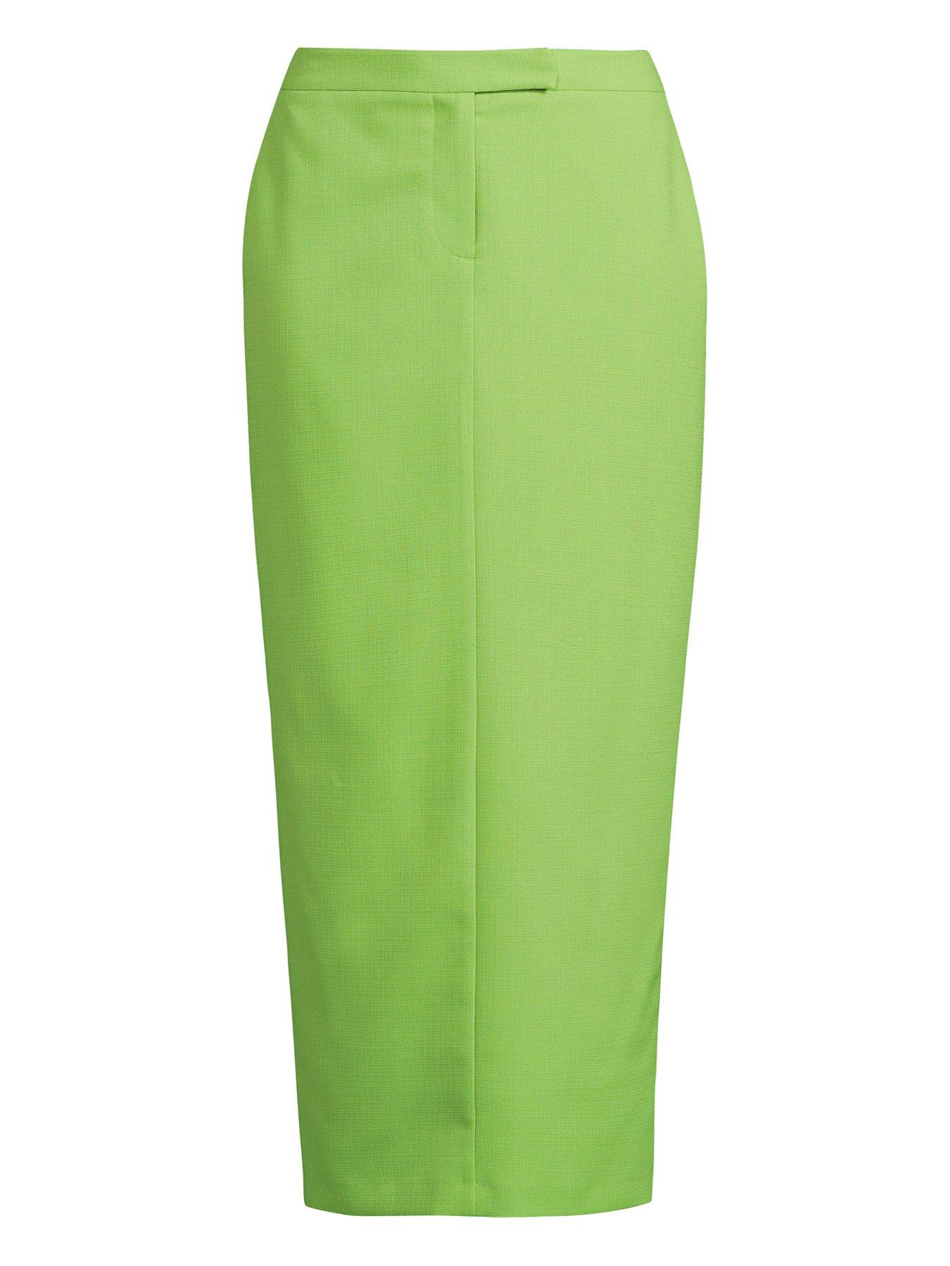 michelle-keegan-formal-pencil-co-ordnbspskirt-greennbspdetail