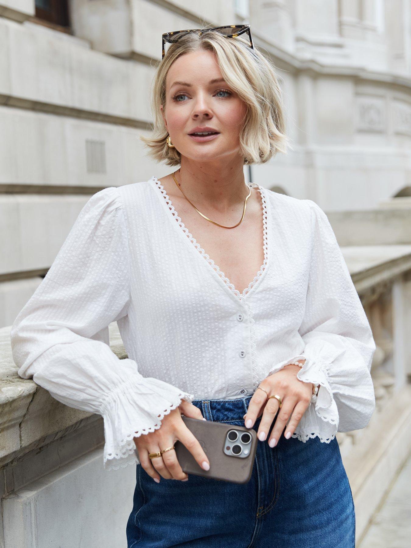 v-by-very-x-laura-byrnesnbspseersucker-button-through-blouse-white