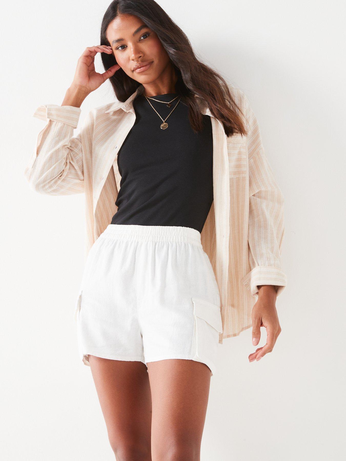 v-by-very-linen-blend-cargo-shortoutfit