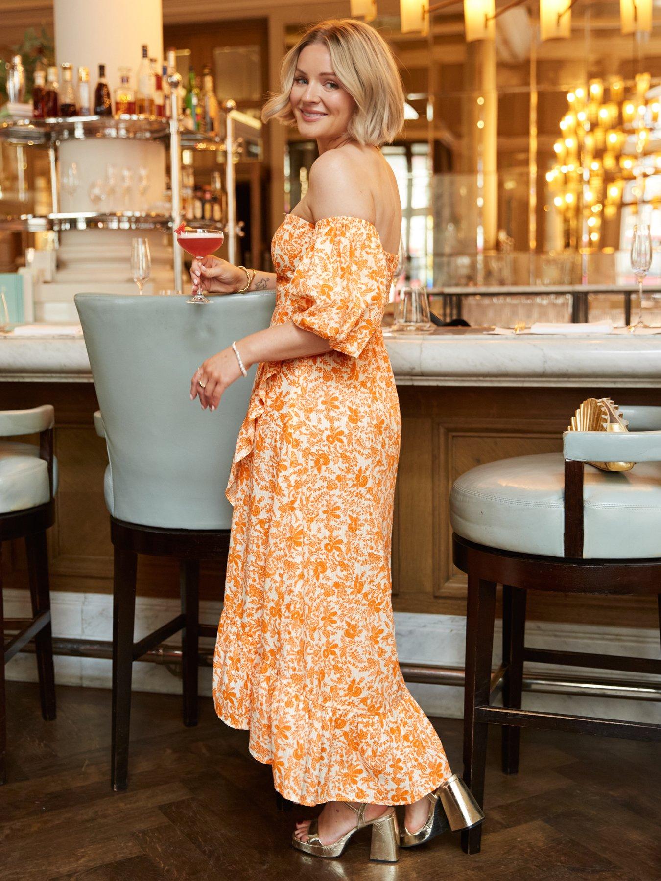 v-by-very-x-laura-byrnesnbspbardot-floral-midi-dress-orange