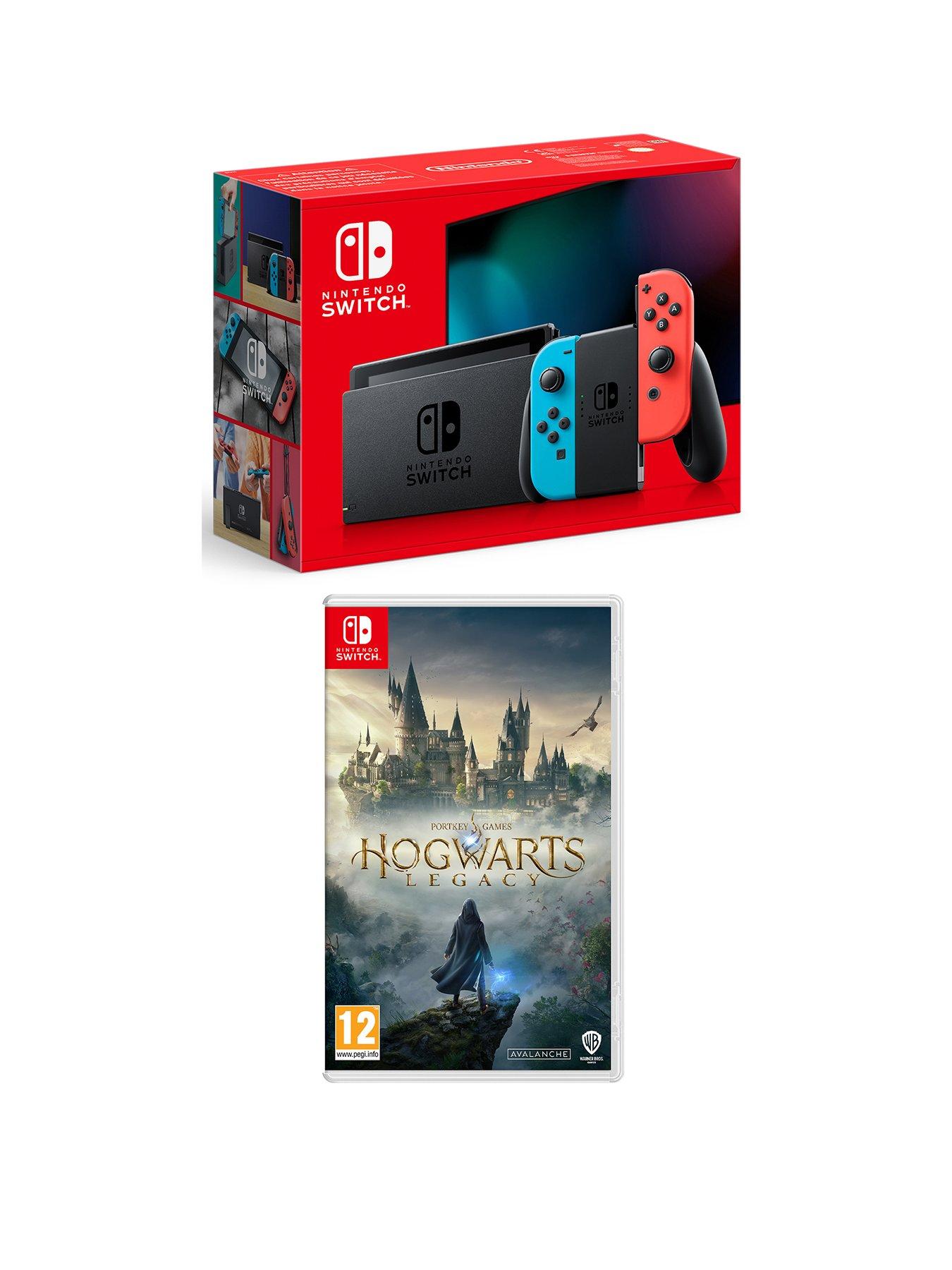 undefined Nintendo Switch Neon Console 1.1  &  Hogwarts Legacy