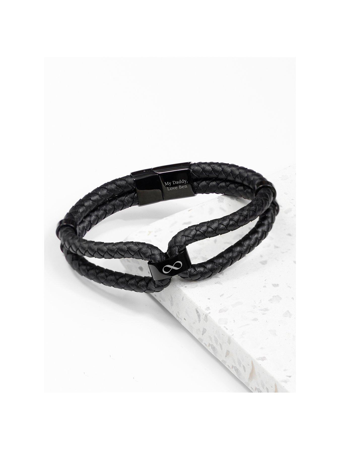 treat-republic-personalised-mens-dual-infinity-leather-bracelet-black