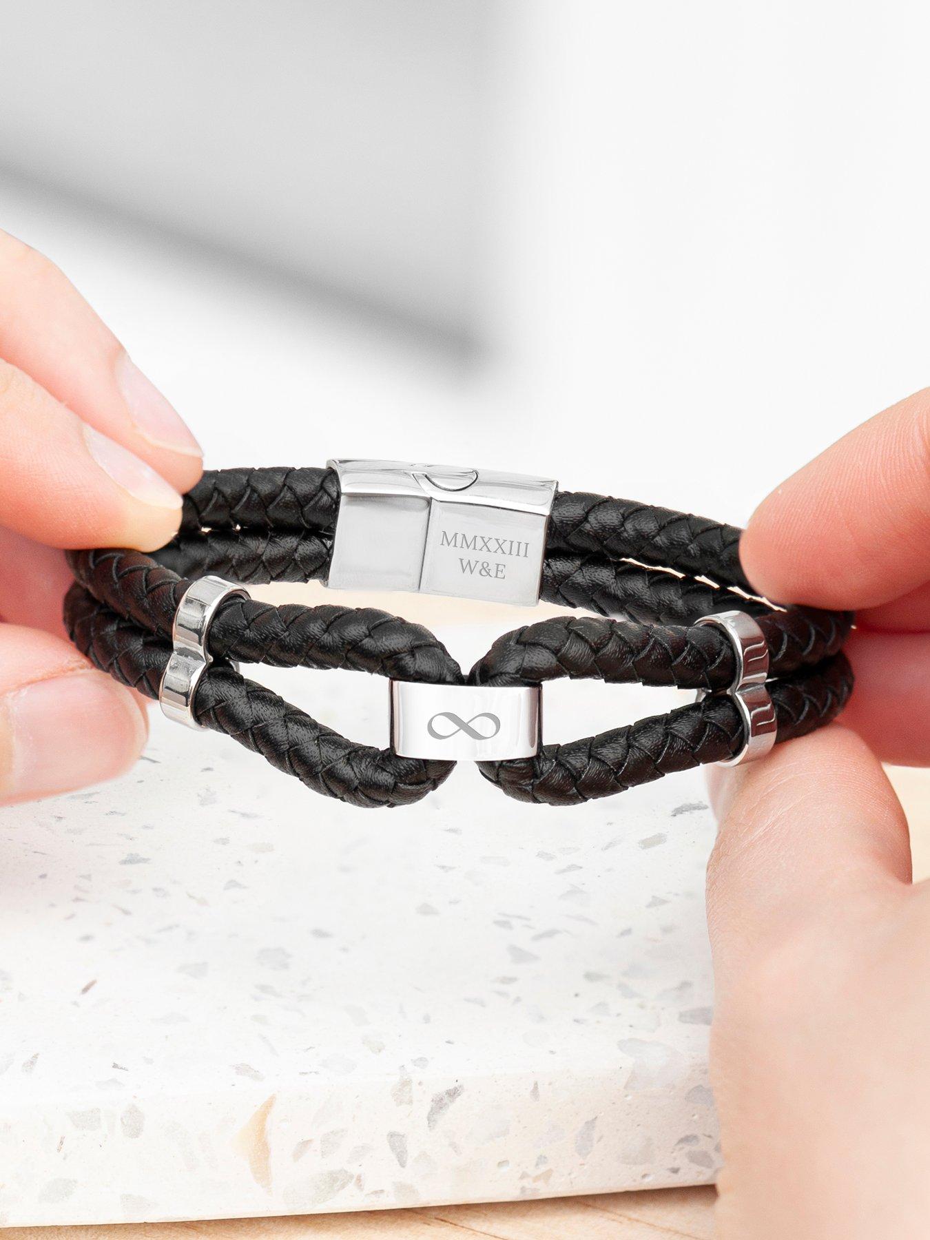 treat-republic-personalised-mens-dual-infinity-leather-bracelet-silverback